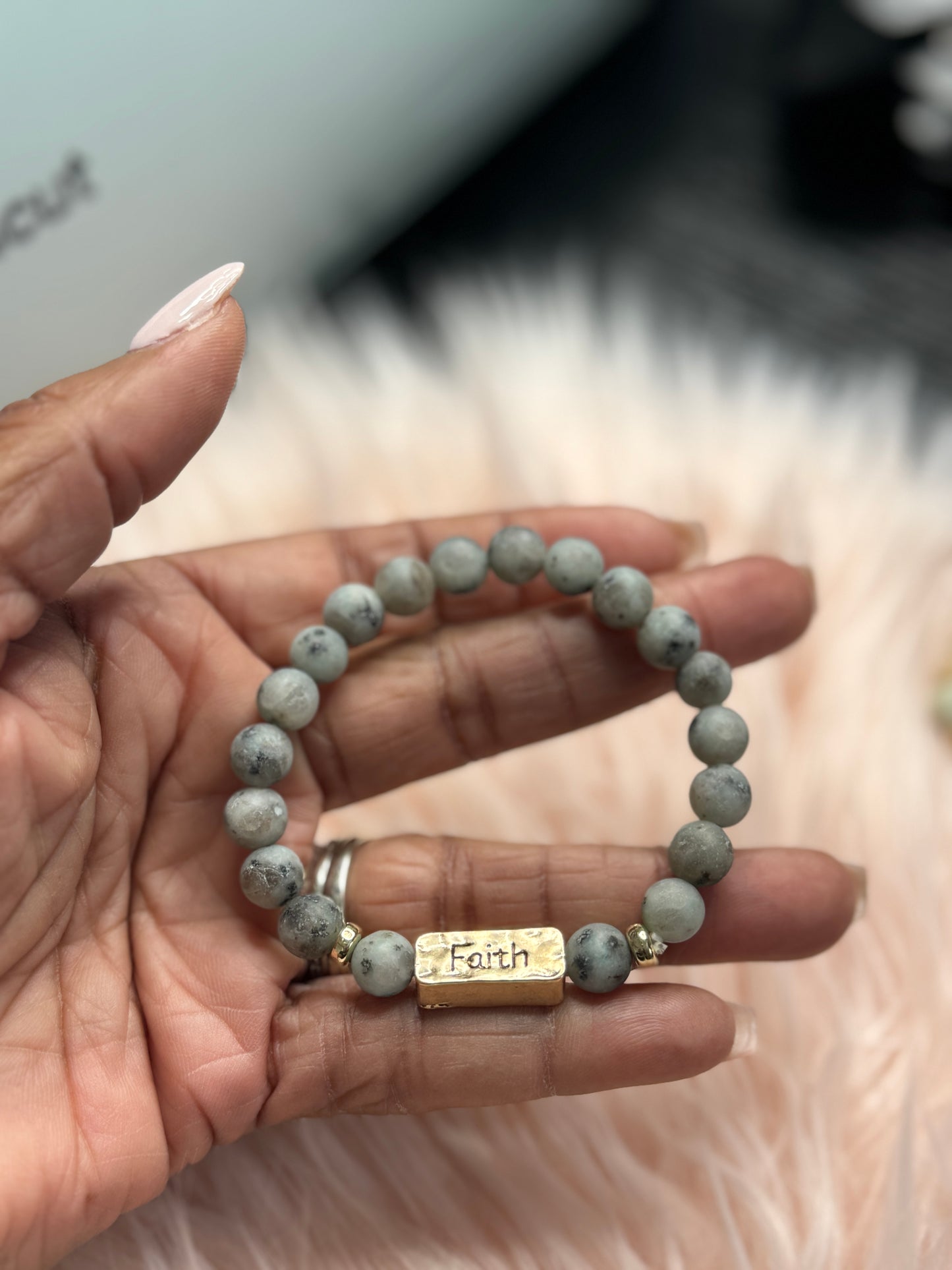 Faith | Hope | Love | Stone Bracelets | 1 Each