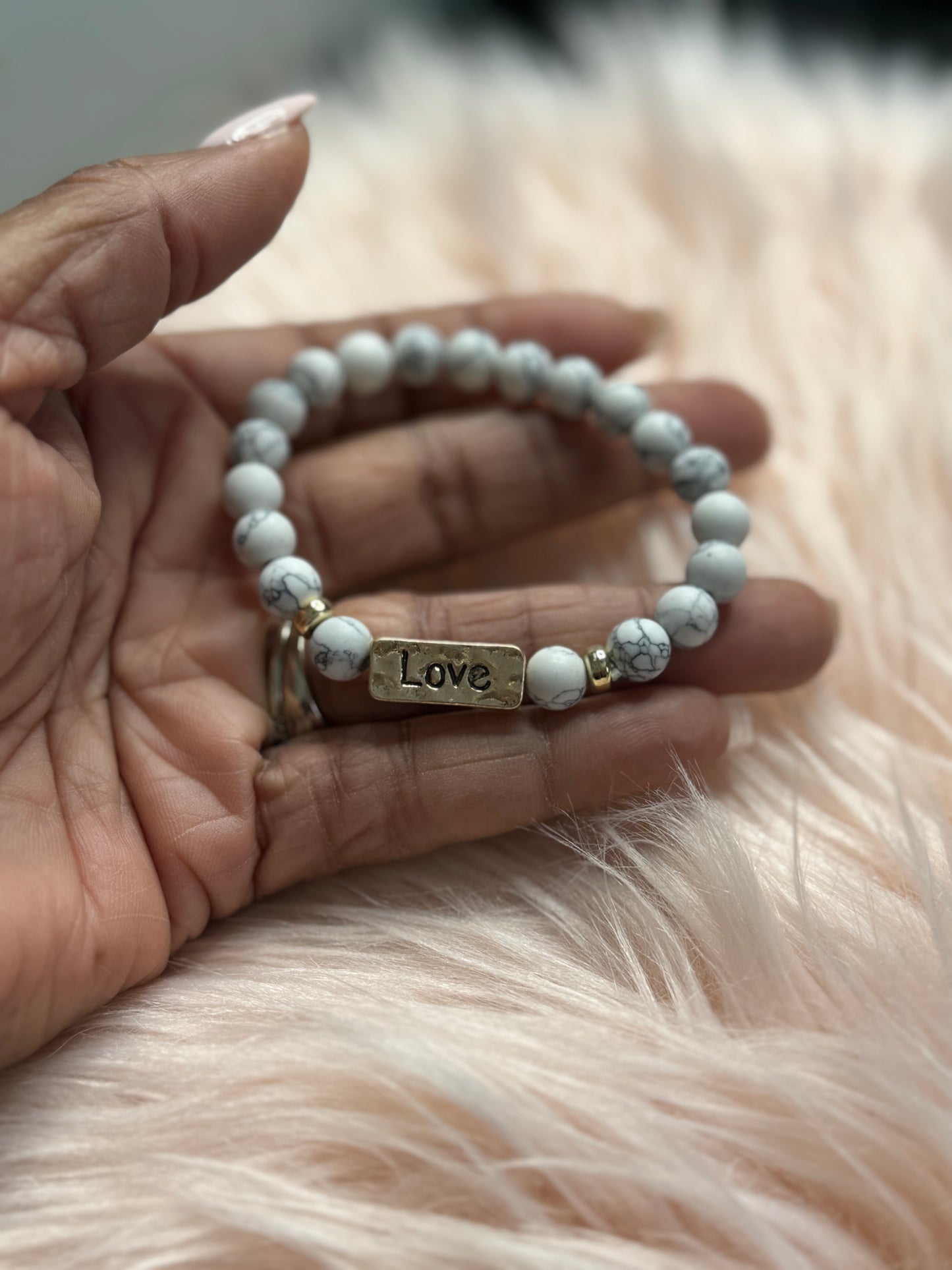 Faith | Hope | Love | Stone Bracelets | 1 Each