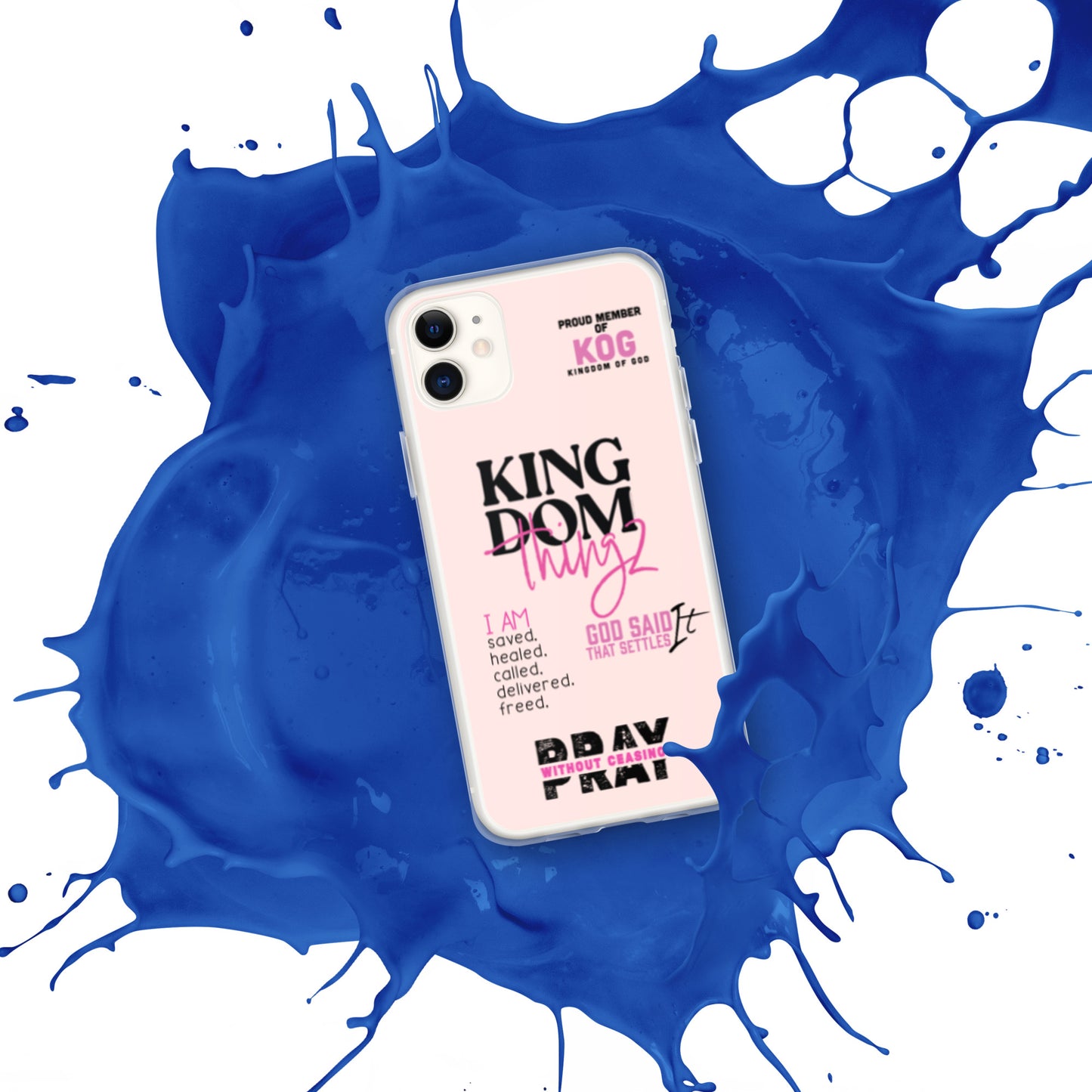 Kingdom Thingz iPhone Case - Pink