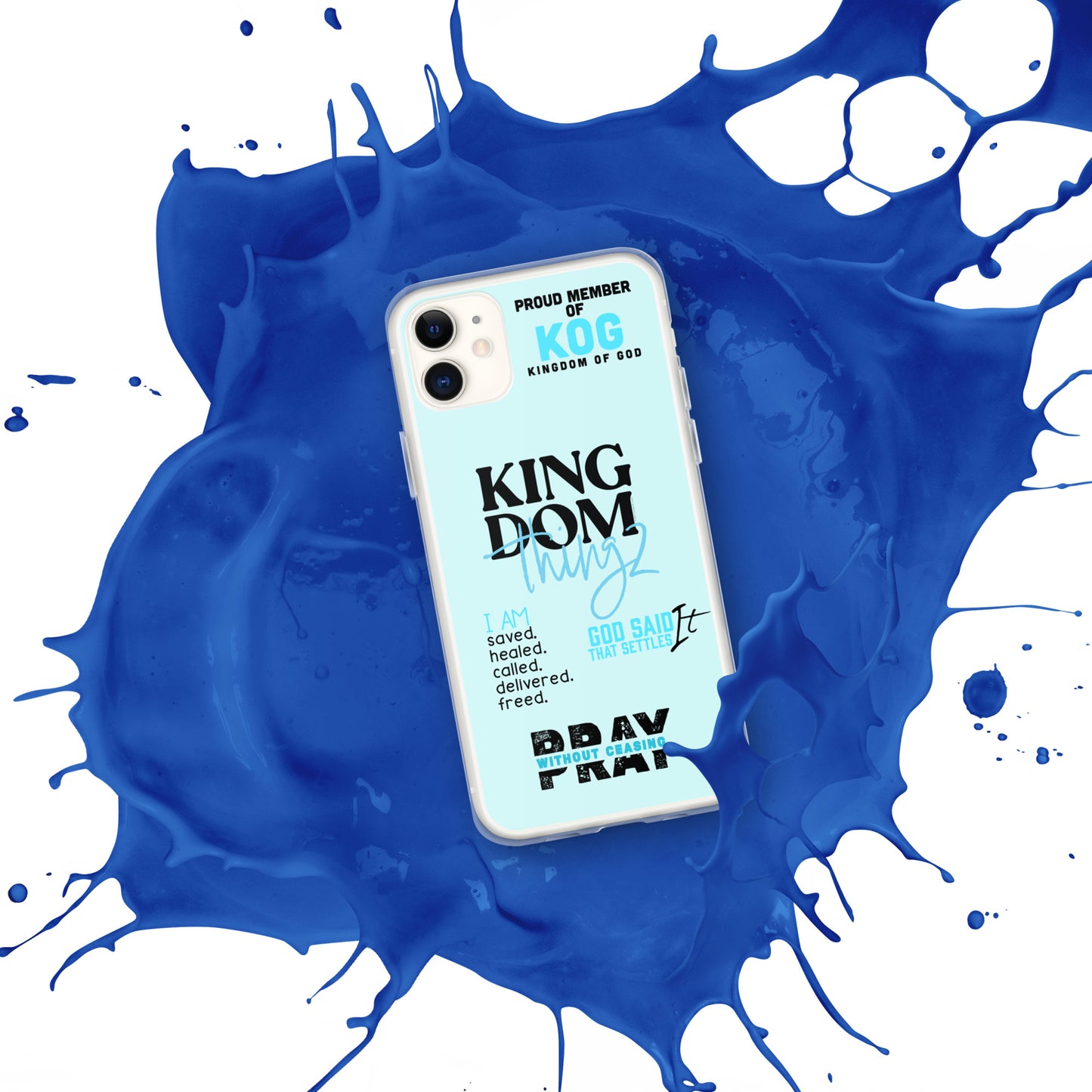 Kingdom Thingz iPhone Case - Blue