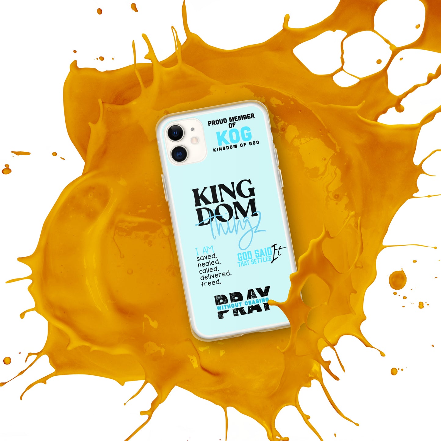 Kingdom Thingz iPhone Case - Blue