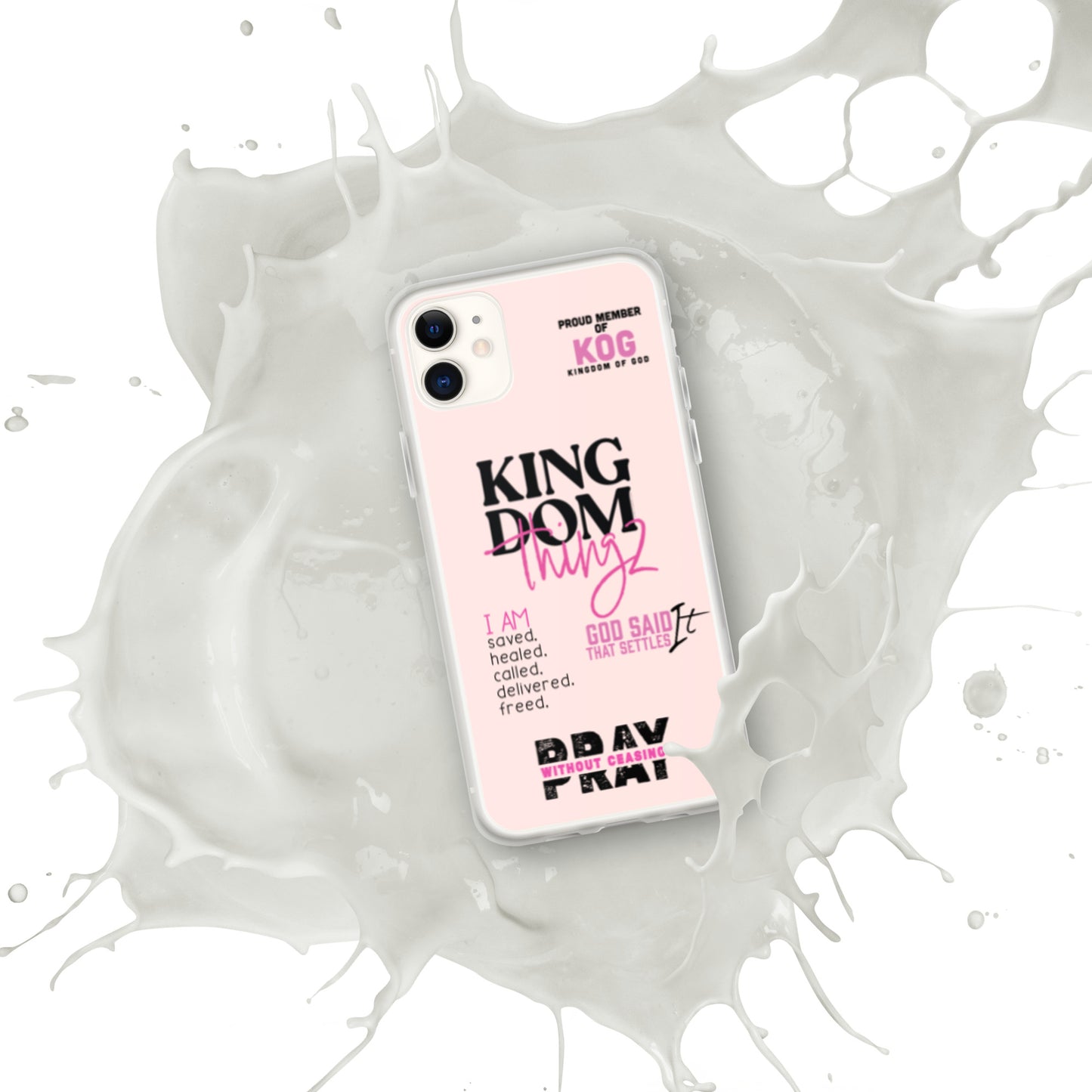 Kingdom Thingz iPhone Case - Pink