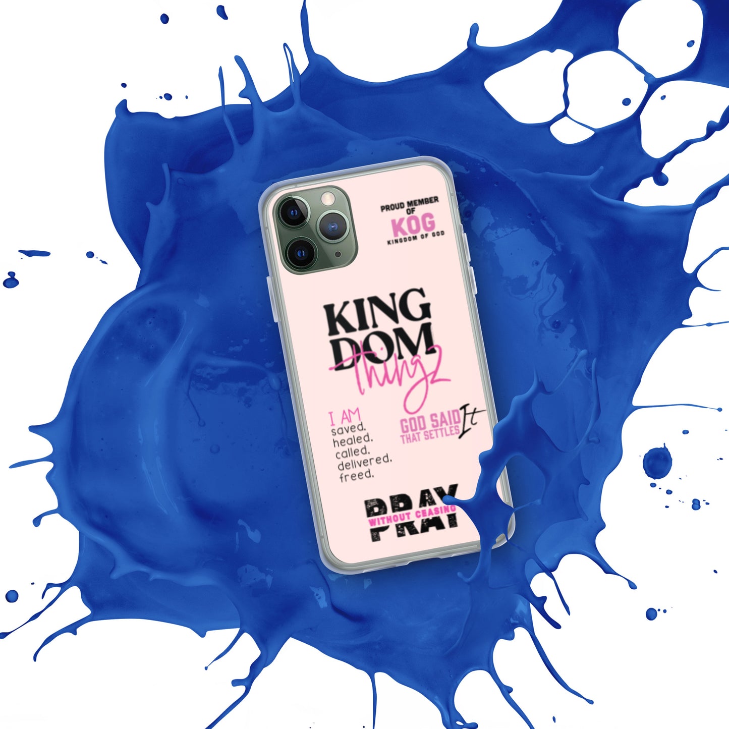 Kingdom Thingz iPhone Case - Pink