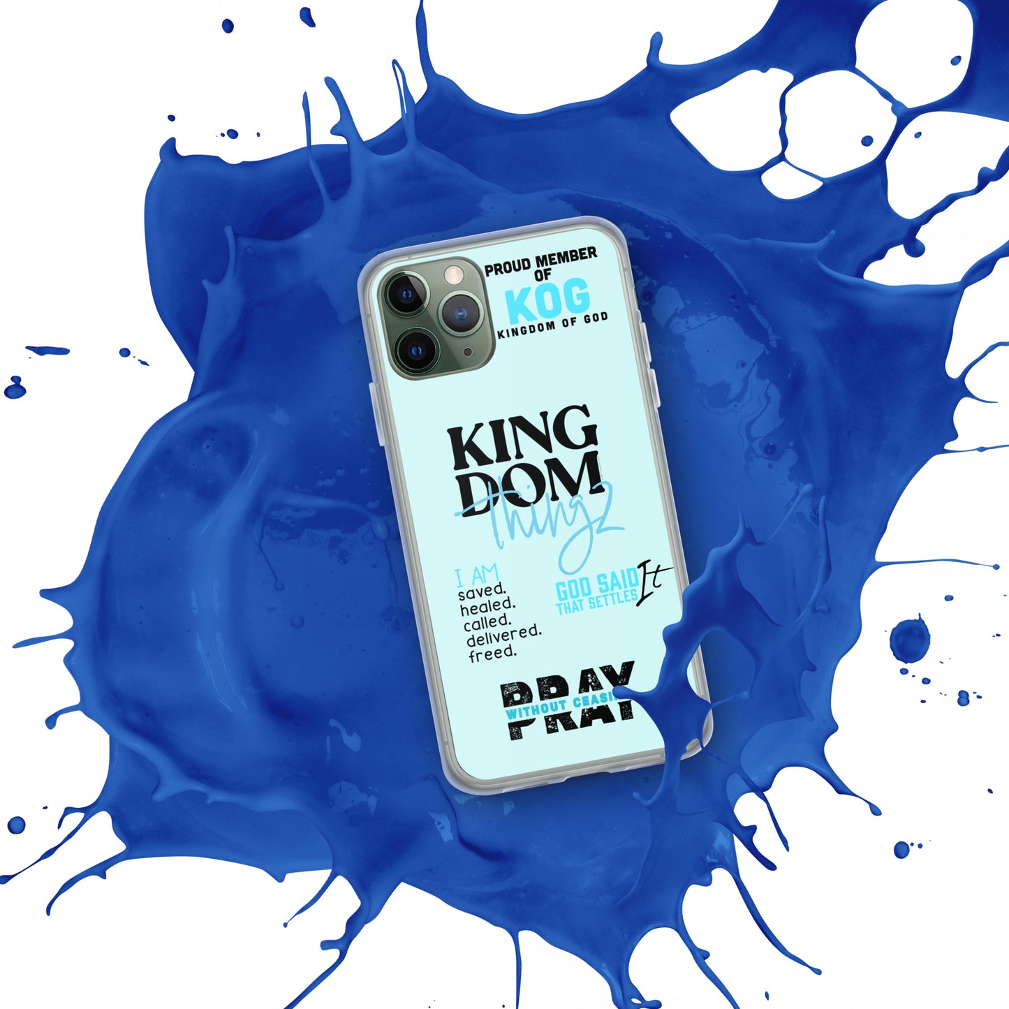 Kingdom Thingz iPhone Case - Blue