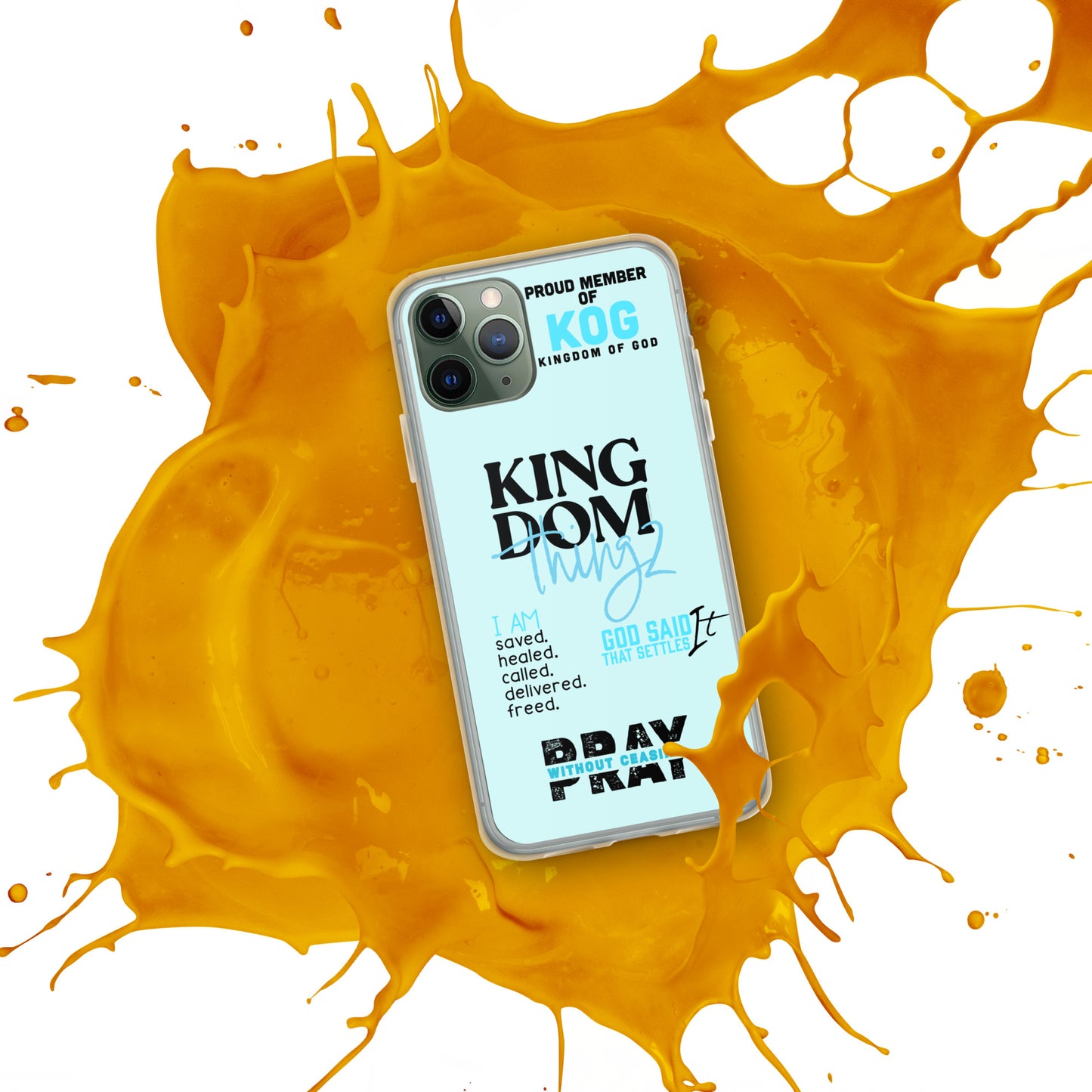 Kingdom Thingz iPhone Case - Blue
