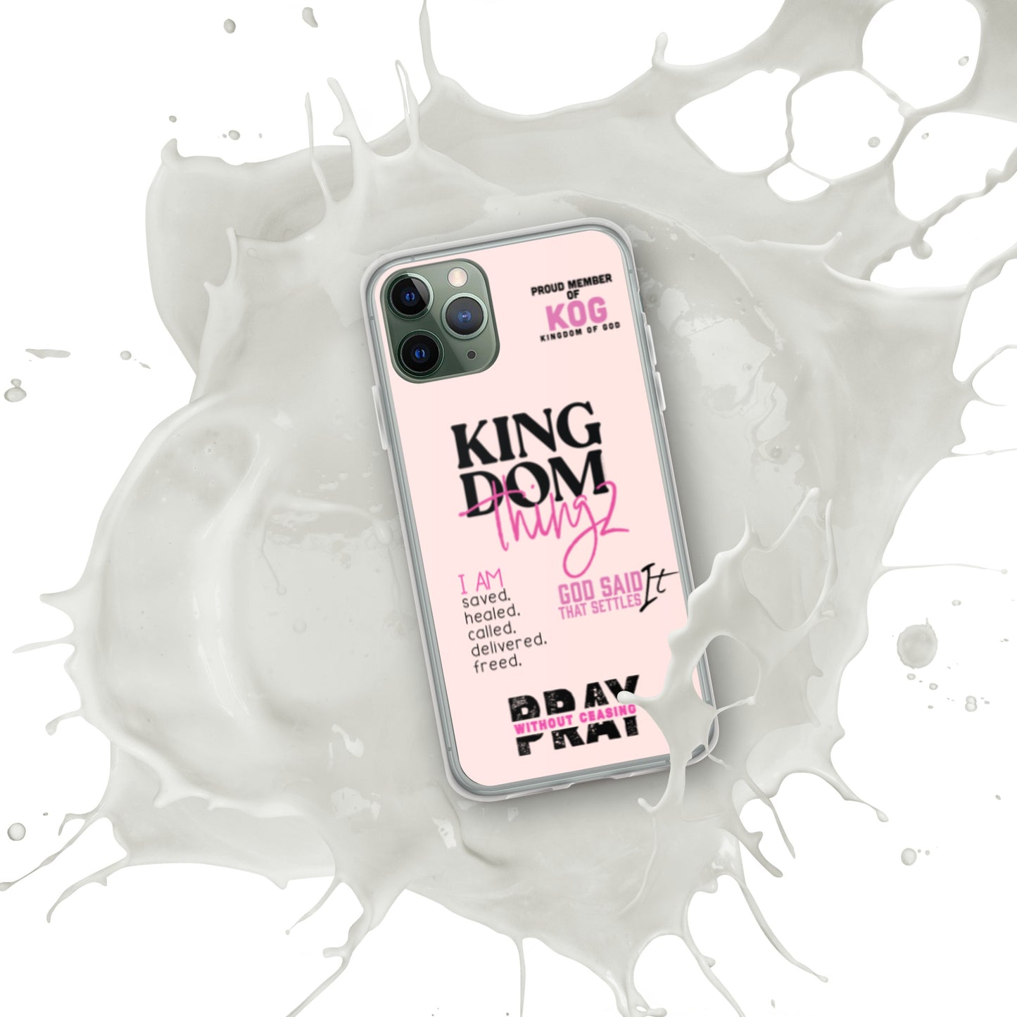 Kingdom Thingz iPhone Case - Pink