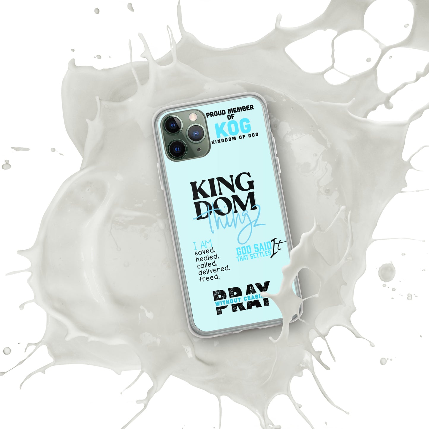Kingdom Thingz iPhone Case - Blue