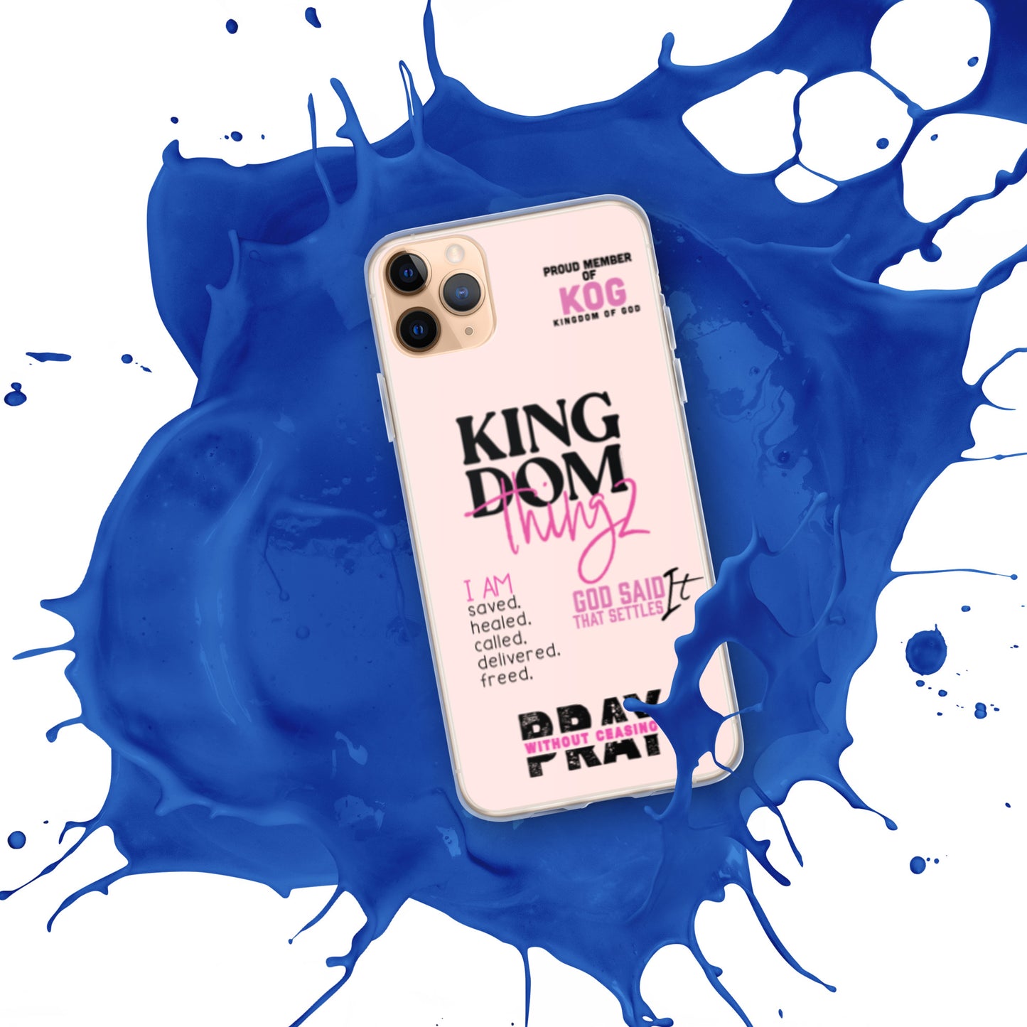 Kingdom Thingz iPhone Case - Pink