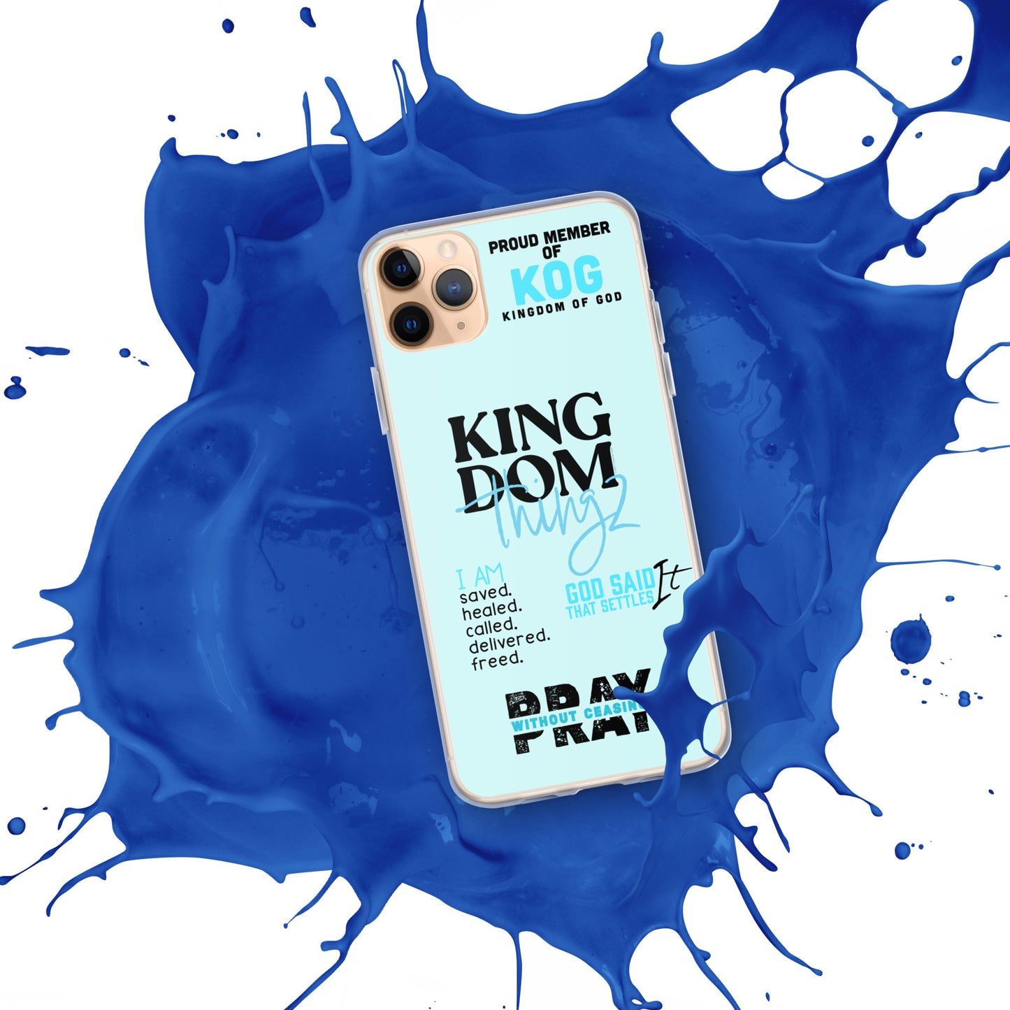 Kingdom Thingz iPhone Case - Blue