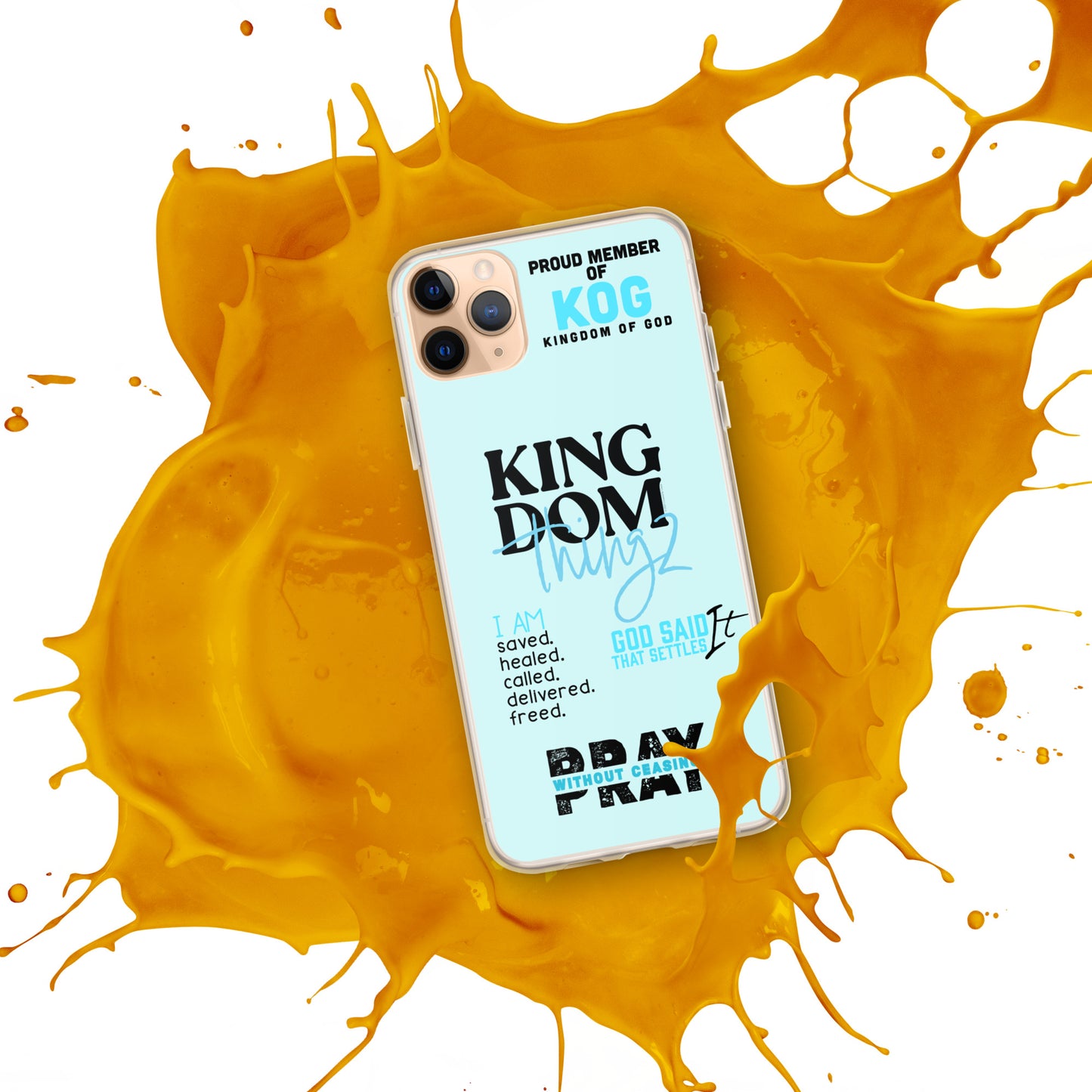 Kingdom Thingz iPhone Case - Blue