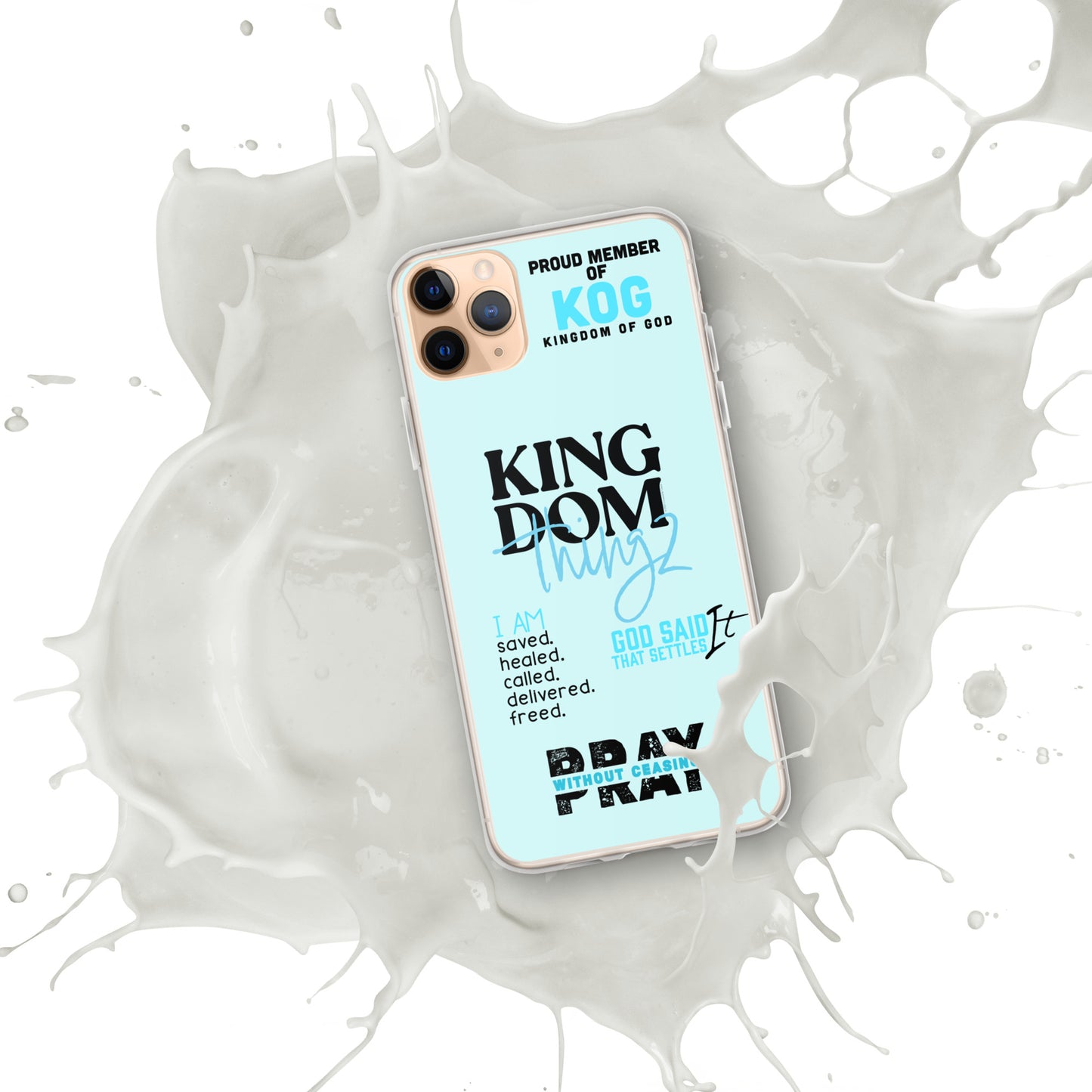 Kingdom Thingz iPhone Case - Blue