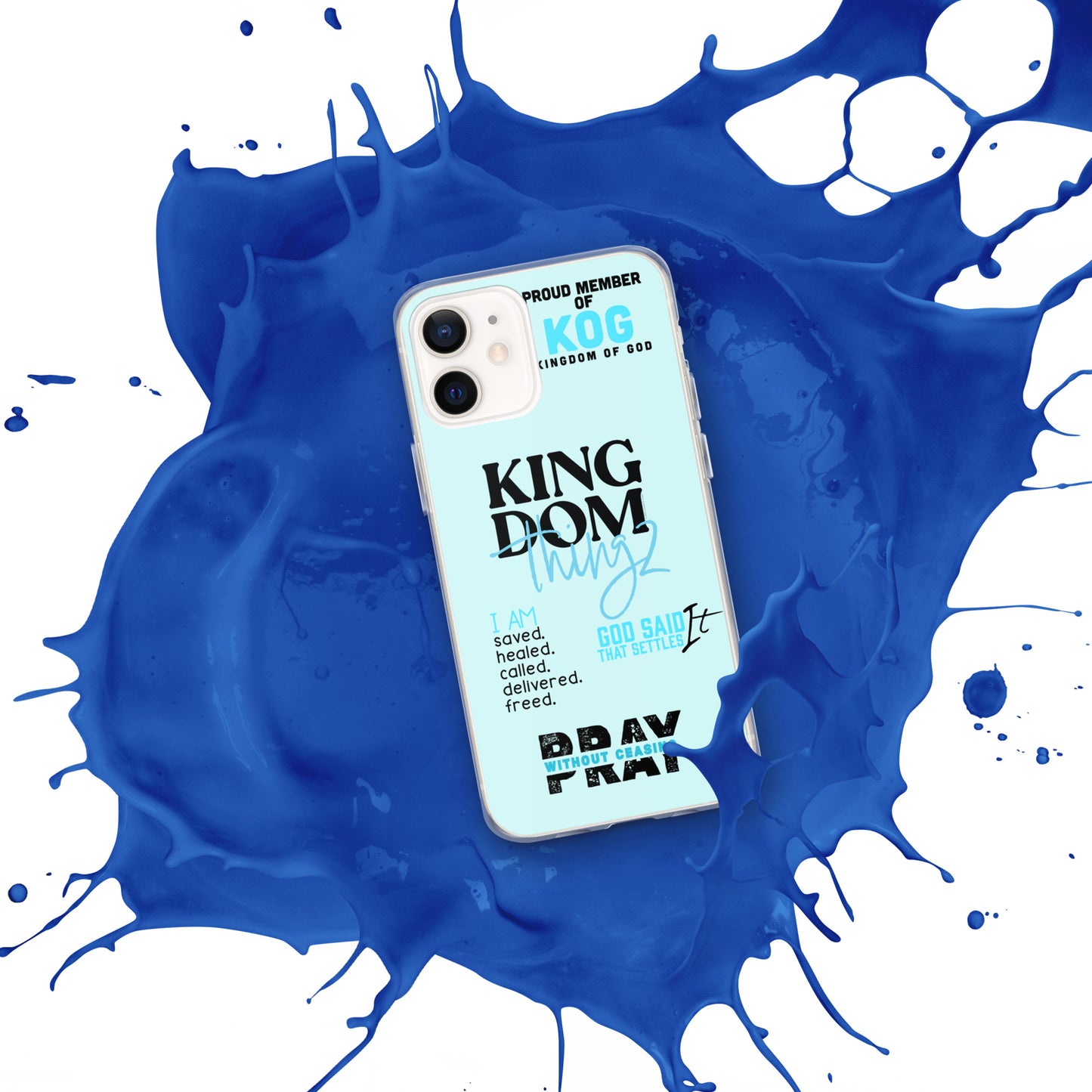 Kingdom Thingz iPhone Case - Blue