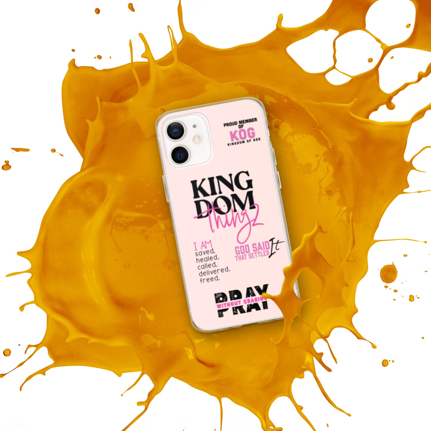Kingdom Thingz iPhone Case - Pink