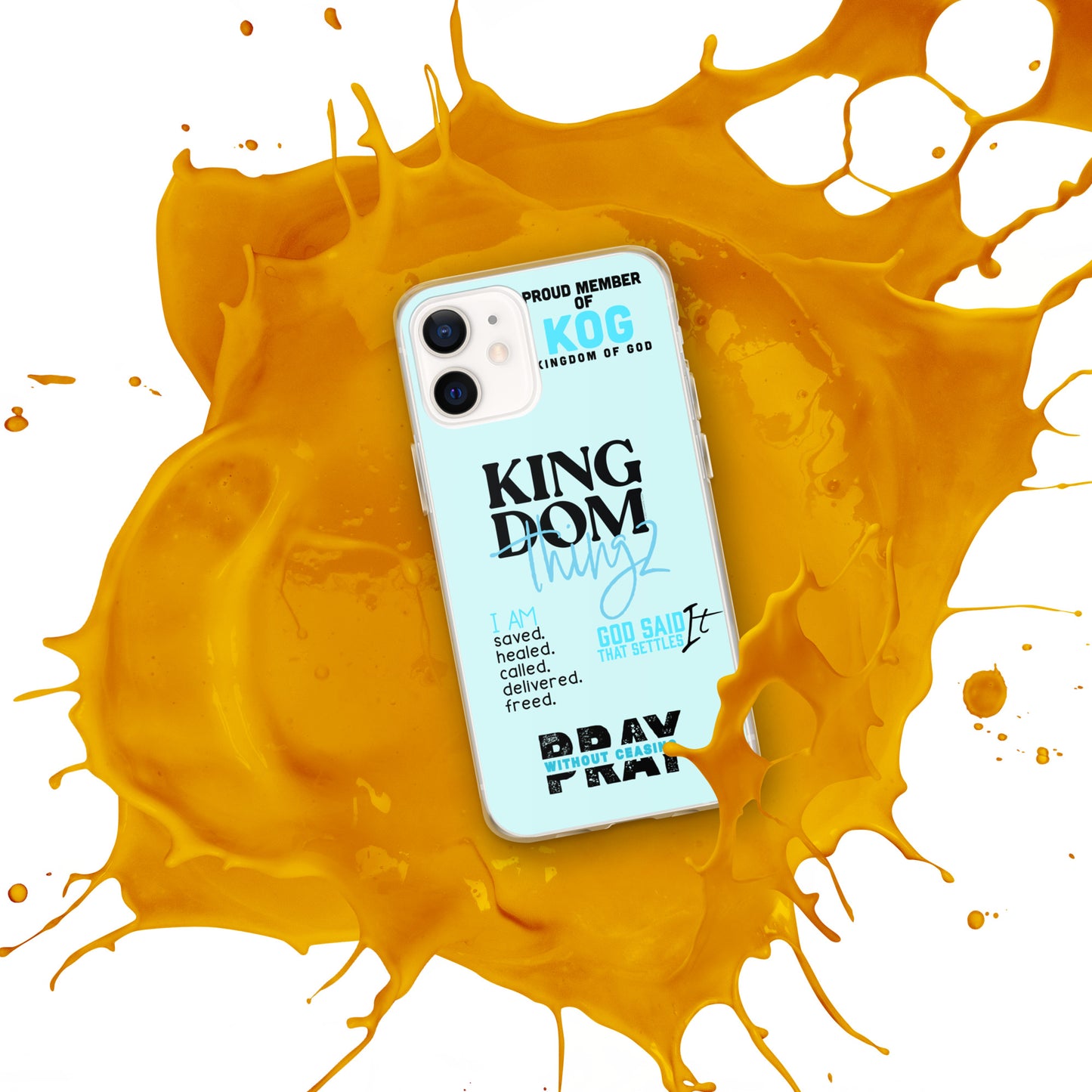 Kingdom Thingz iPhone Case - Blue