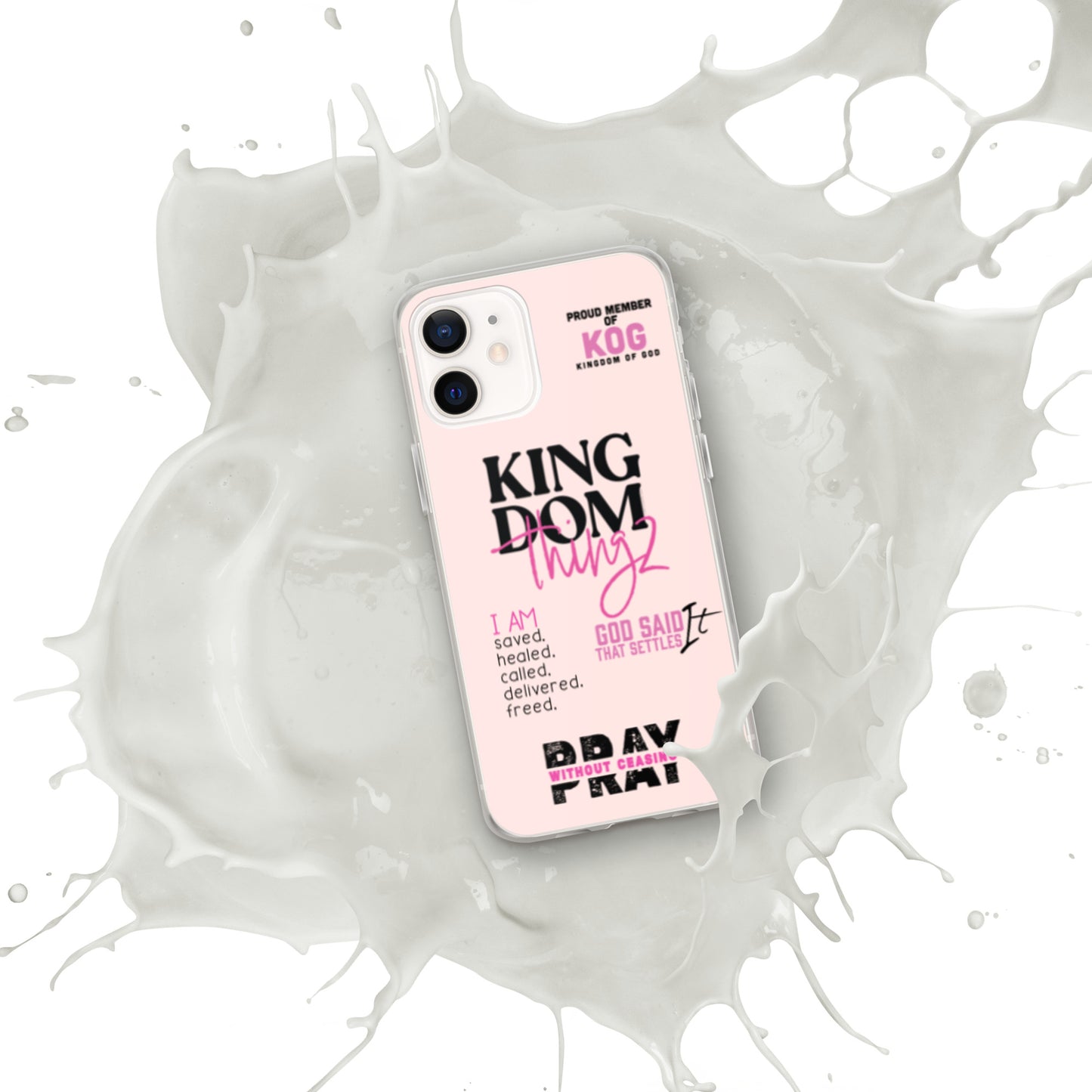 Kingdom Thingz iPhone Case - Pink