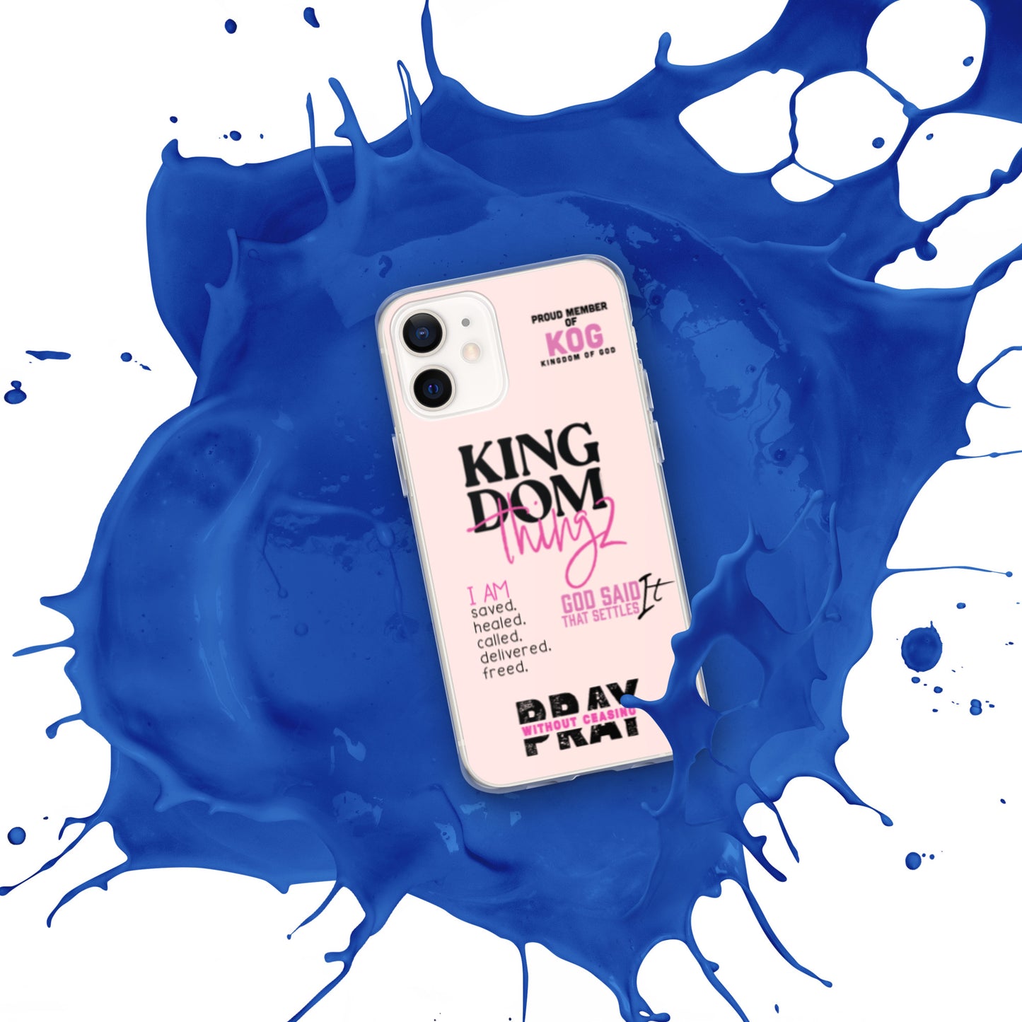 Kingdom Thingz iPhone Case - Pink