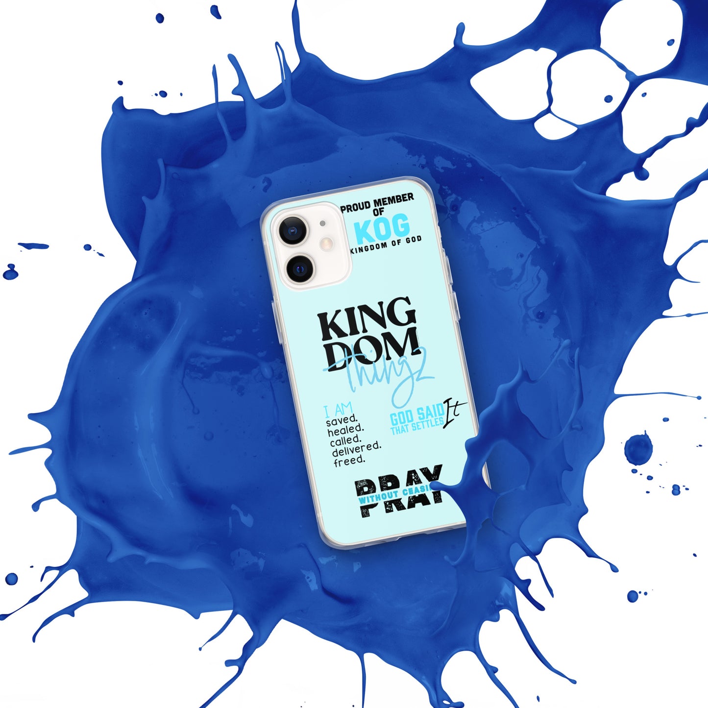 Kingdom Thingz iPhone Case - Blue