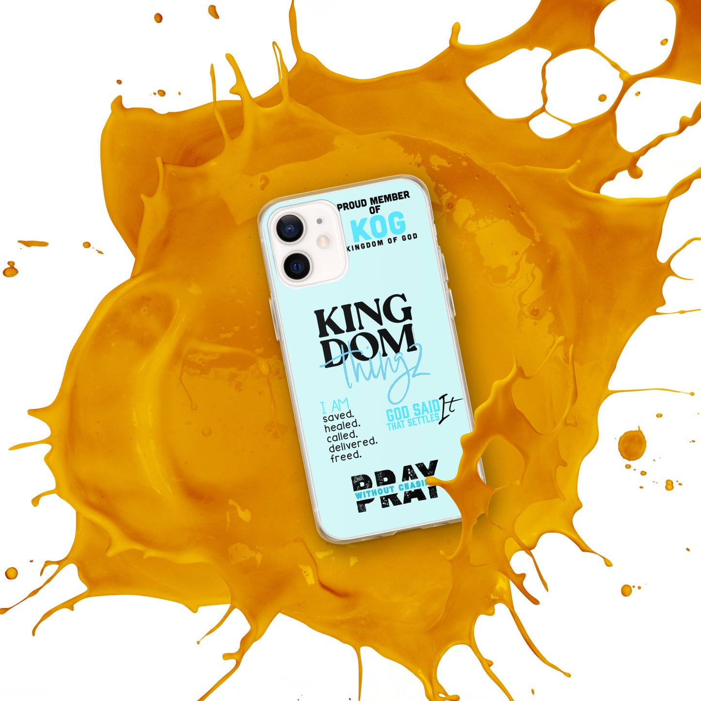 Kingdom Thingz iPhone Case - Blue
