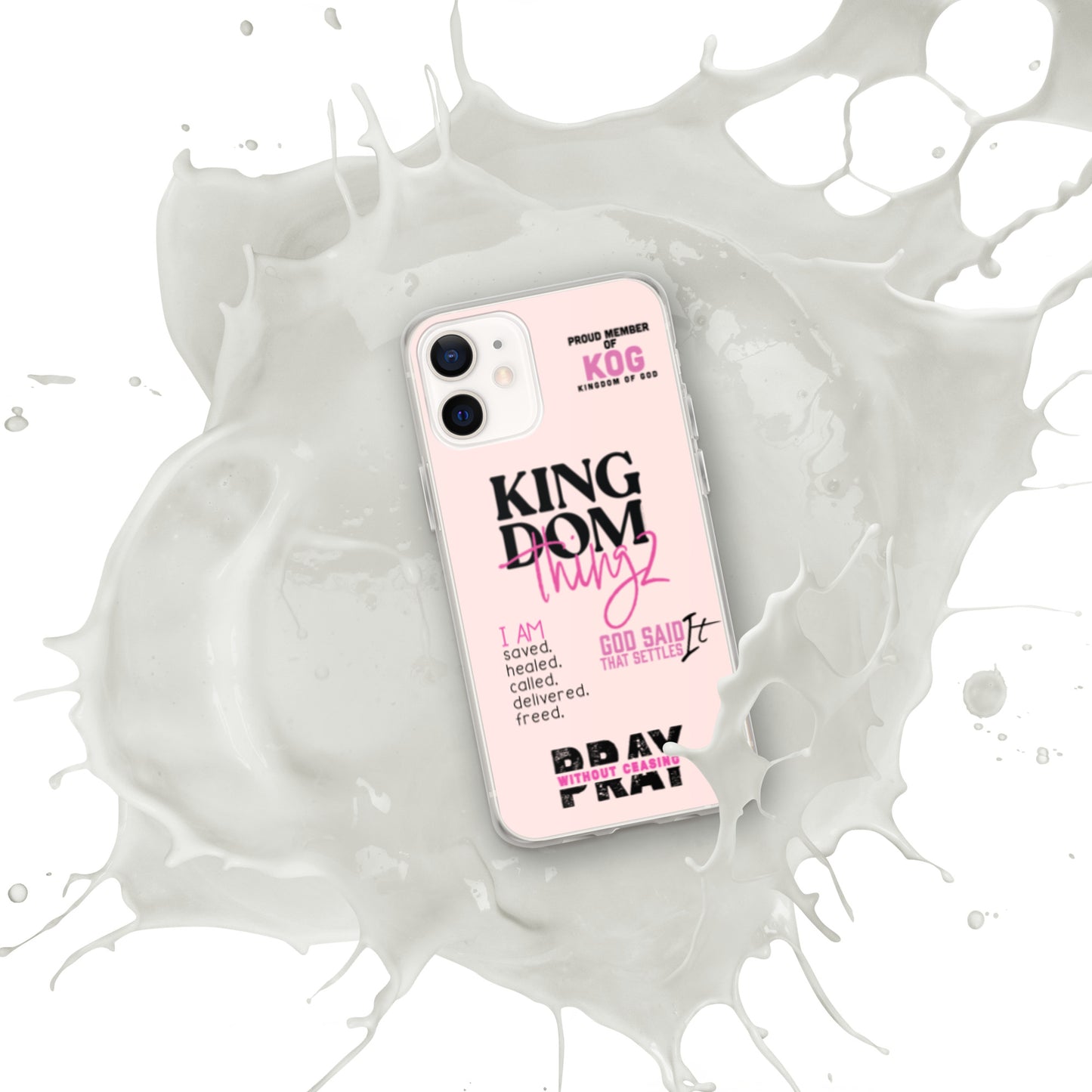 Kingdom Thingz iPhone Case - Pink
