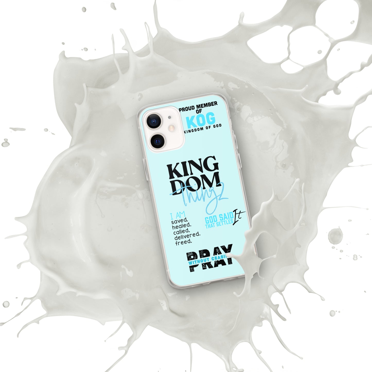 Kingdom Thingz iPhone Case - Blue