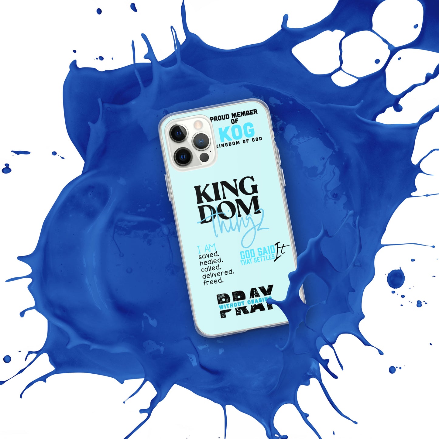 Kingdom Thingz iPhone Case - Blue