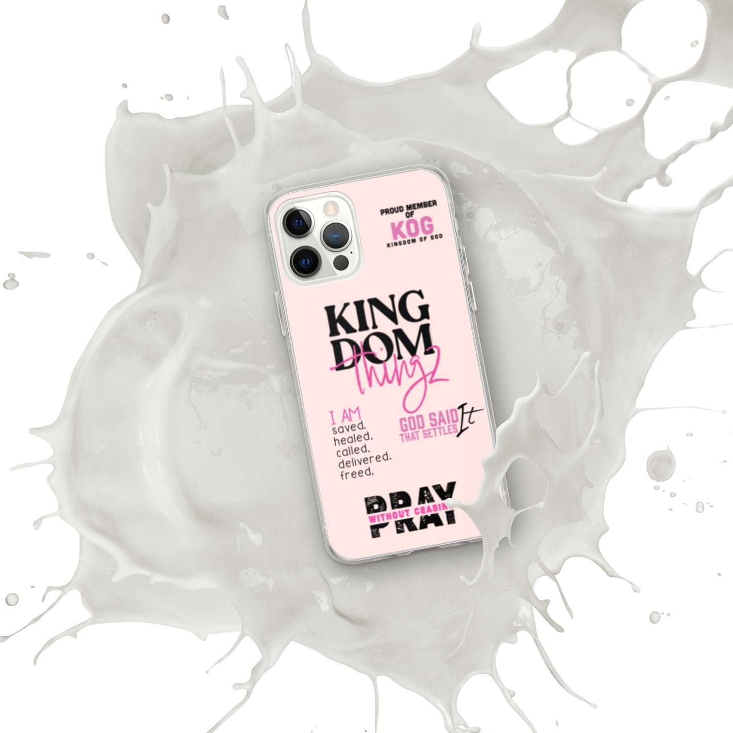 Kingdom Thingz iPhone Case - Pink