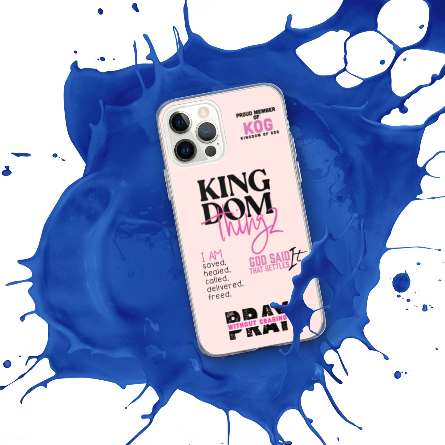 Kingdom Thingz iPhone Case - Pink