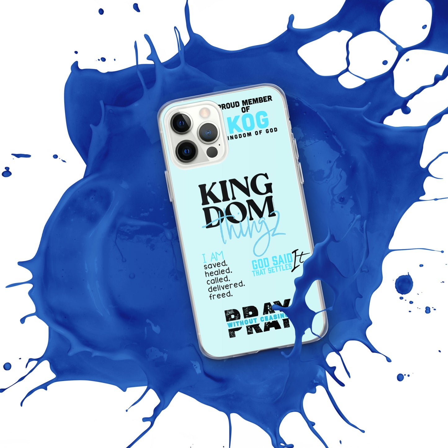 Kingdom Thingz iPhone Case - Blue