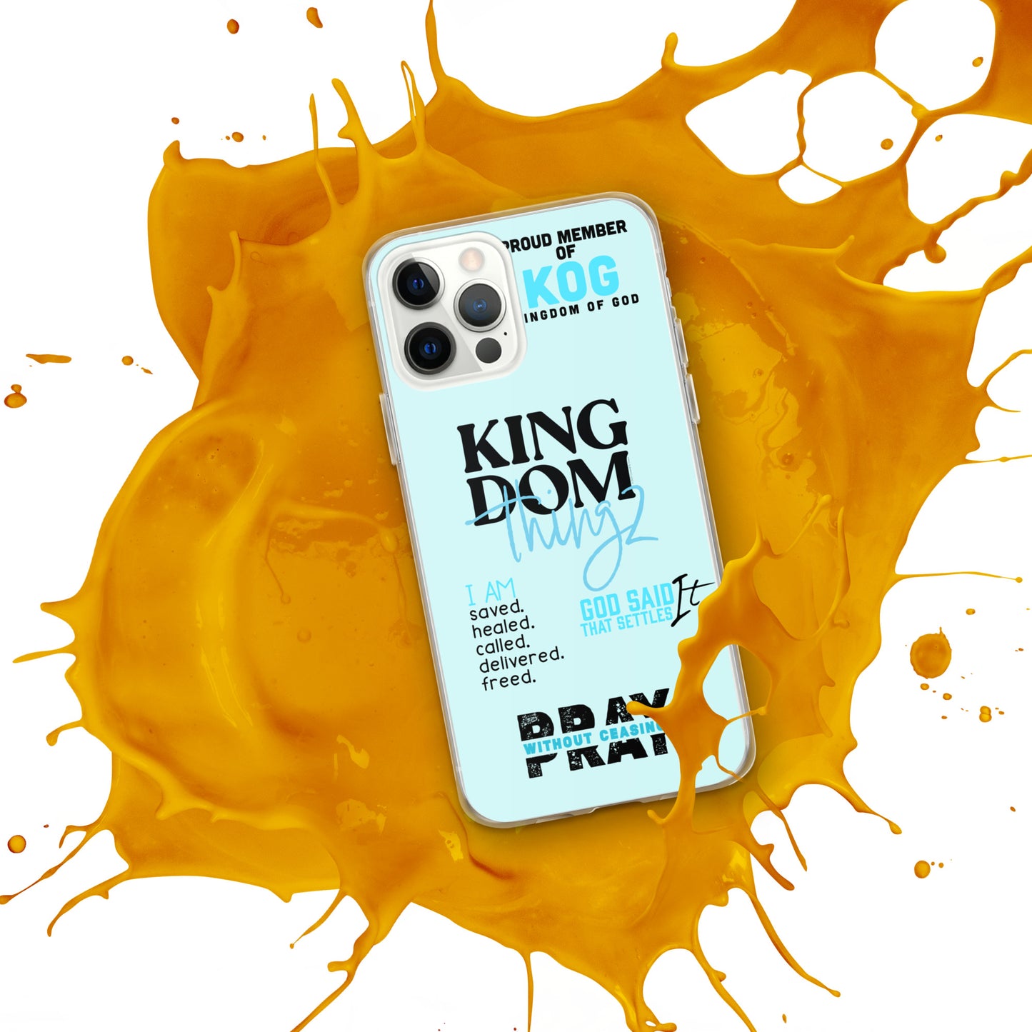 Kingdom Thingz iPhone Case - Blue