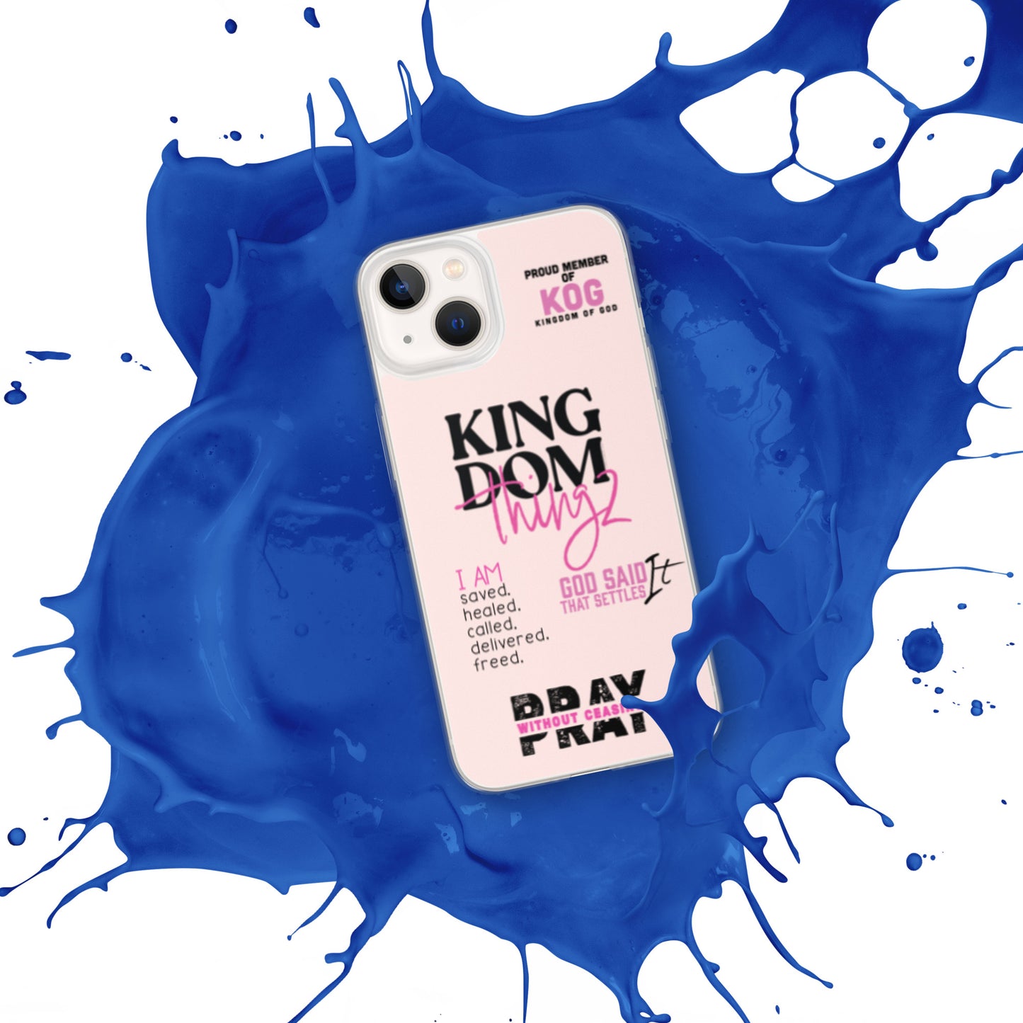 Kingdom Thingz iPhone Case - Pink