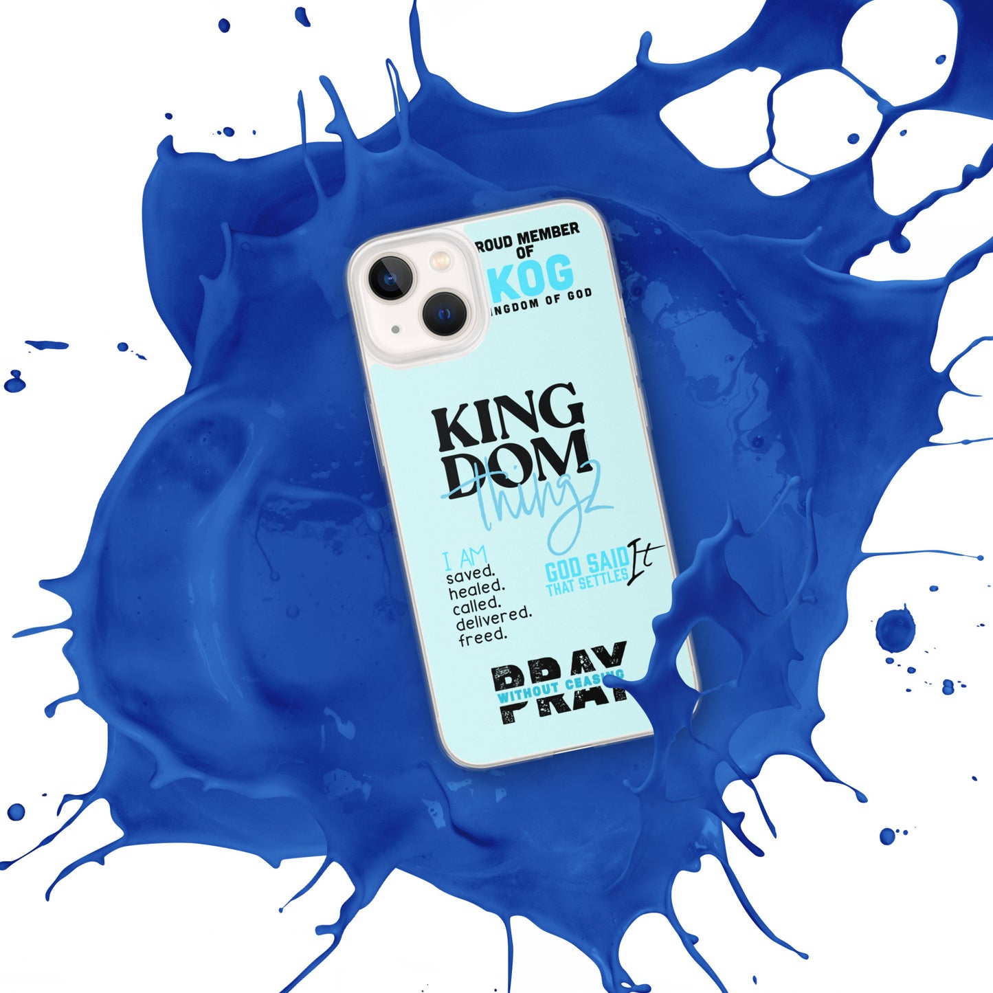 Kingdom Thingz iPhone Case - Blue