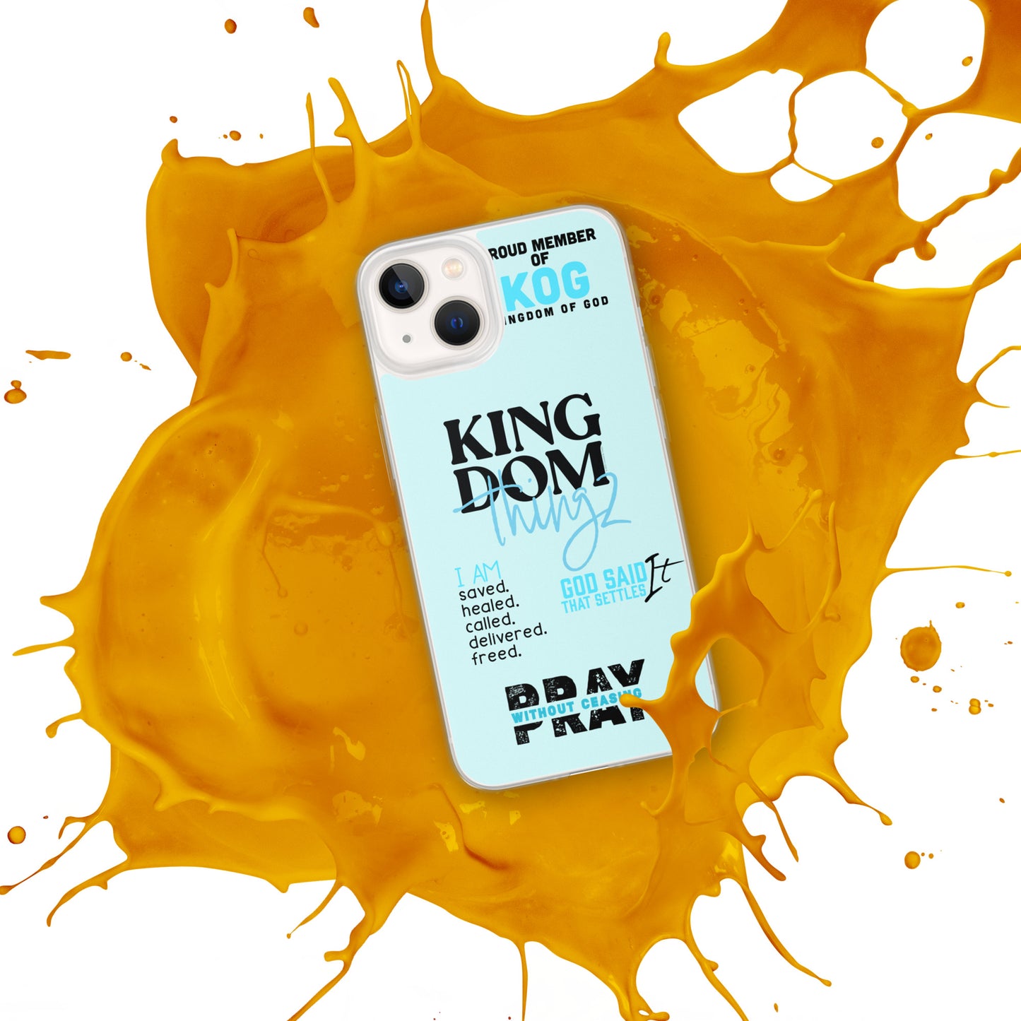Kingdom Thingz iPhone Case - Blue