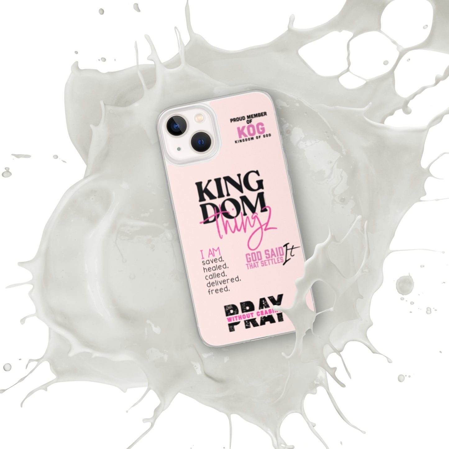 Kingdom Thingz iPhone Case - Pink
