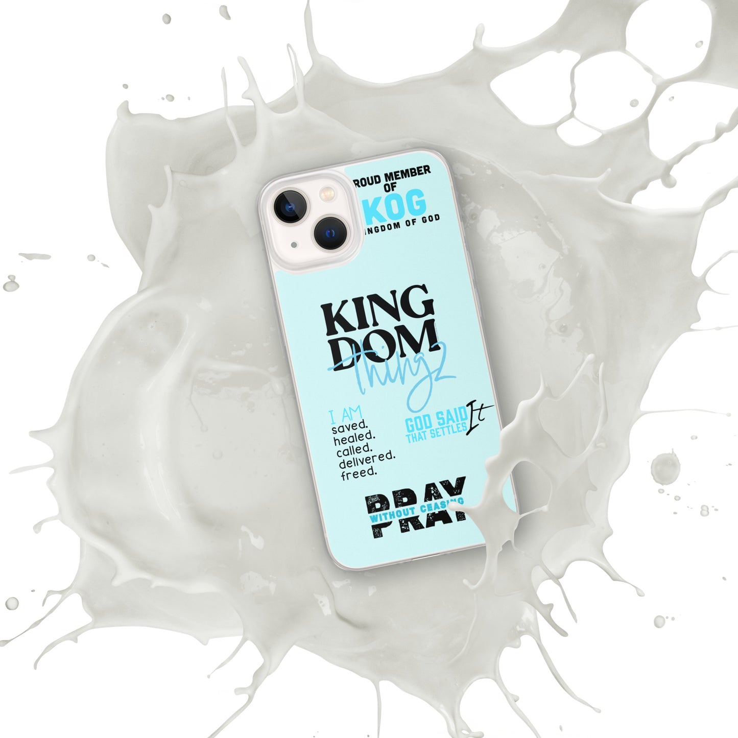 Kingdom Thingz iPhone Case - Blue