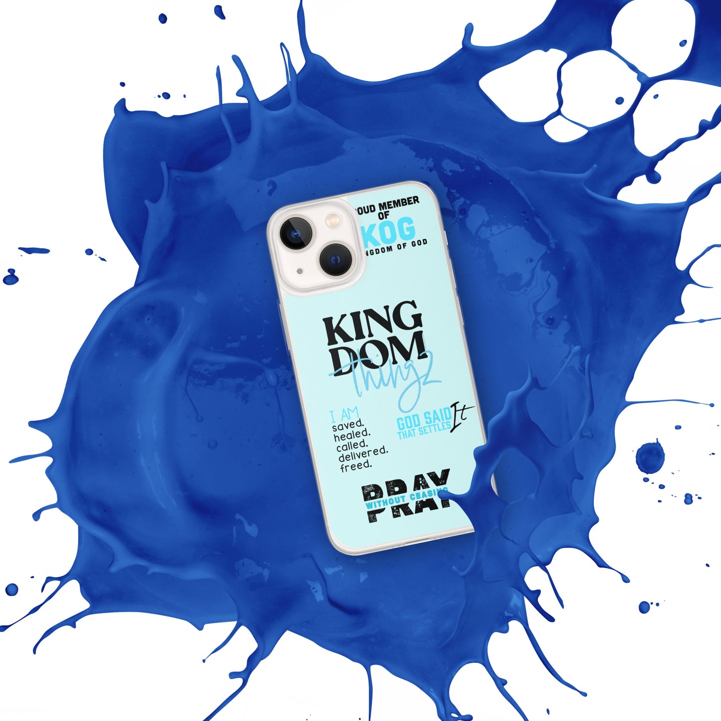 Kingdom Thingz iPhone Case - Blue