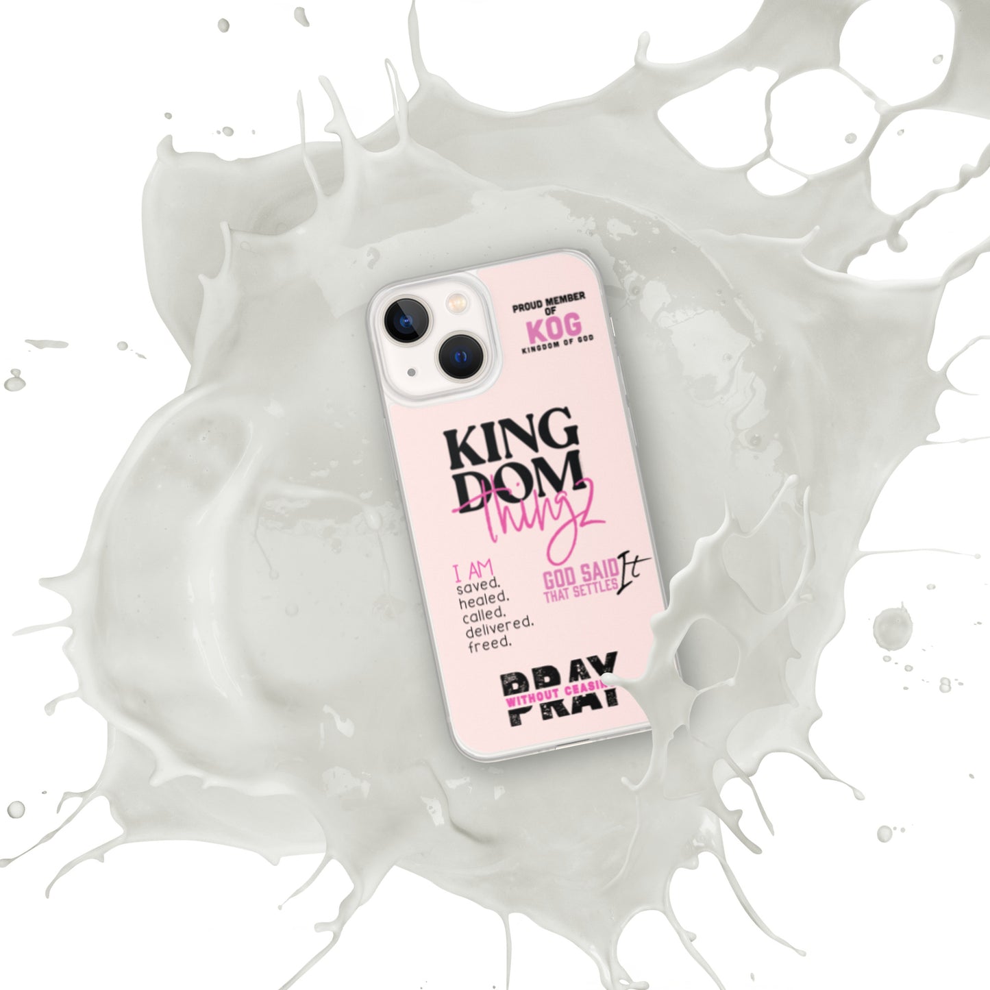 Kingdom Thingz iPhone Case - Pink