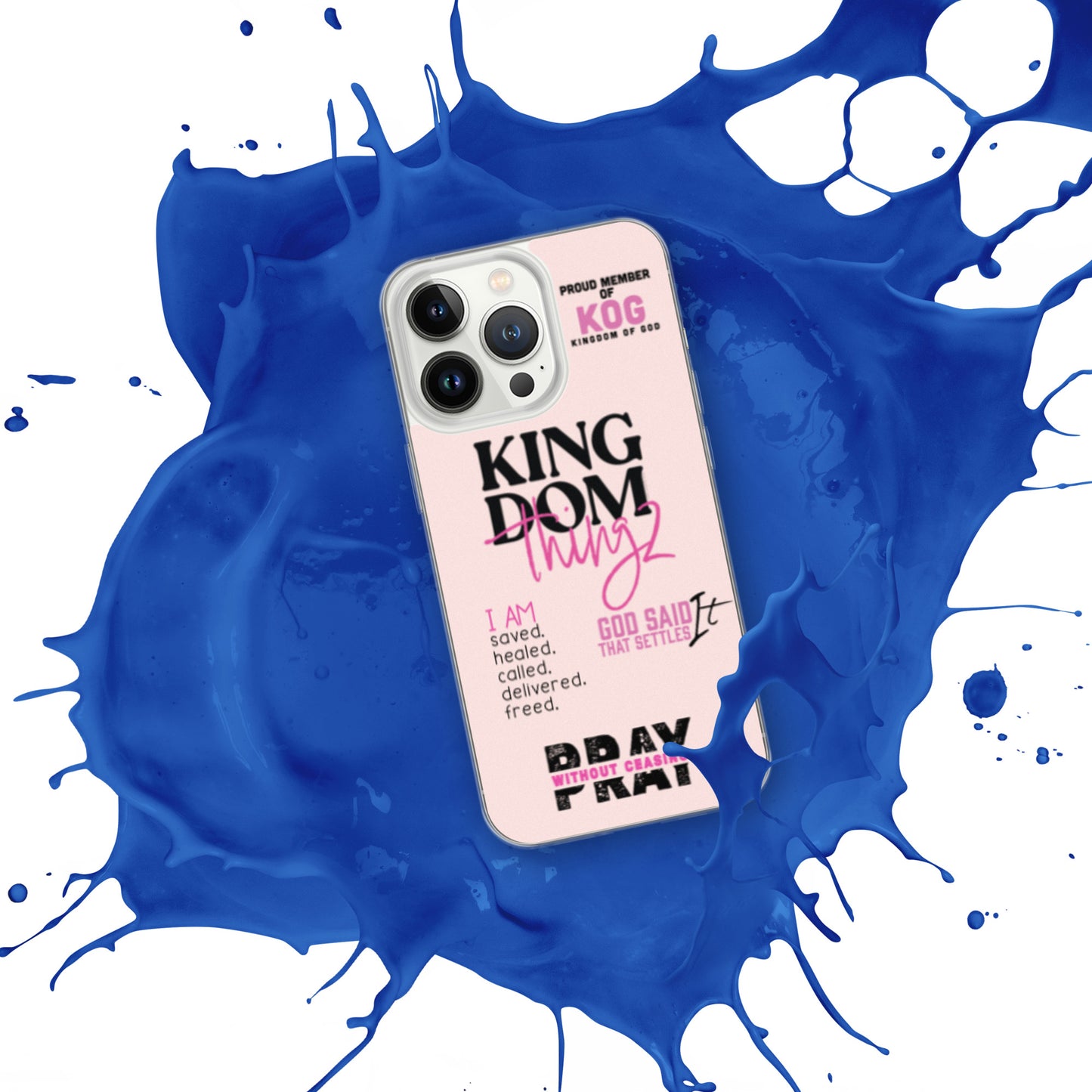 Kingdom Thingz iPhone Case - Pink