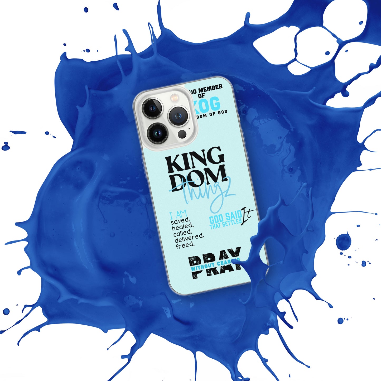 Kingdom Thingz iPhone Case - Blue