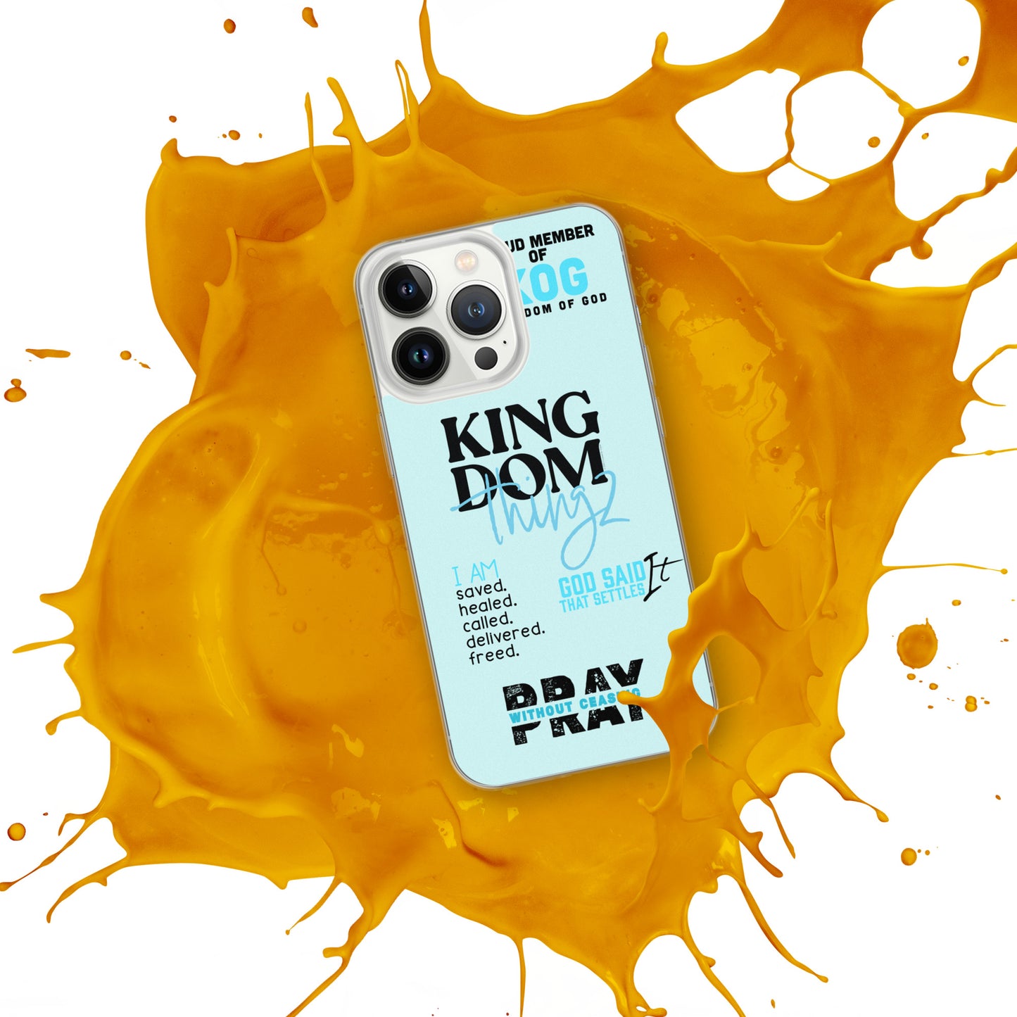Kingdom Thingz iPhone Case - Blue