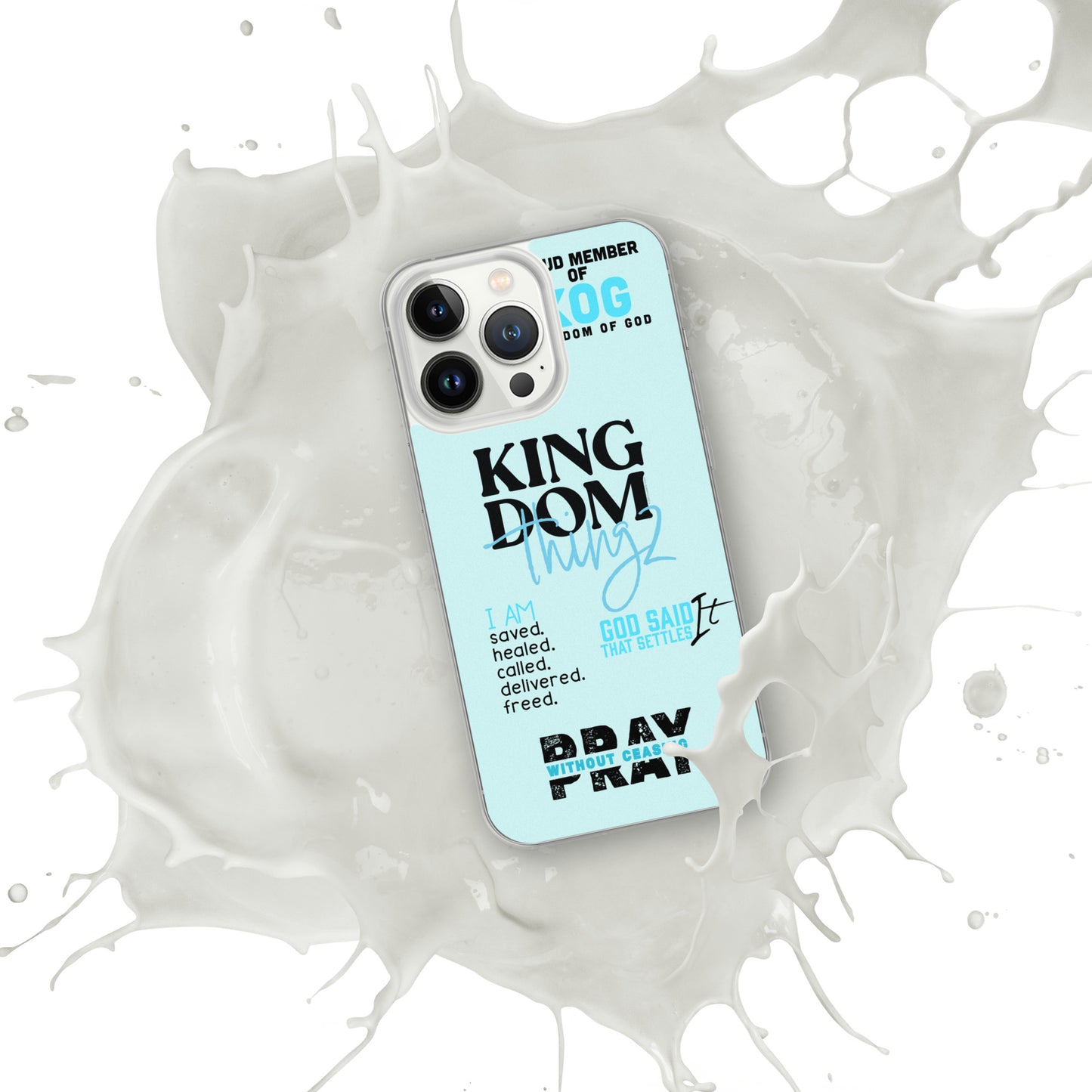 Kingdom Thingz iPhone Case - Blue