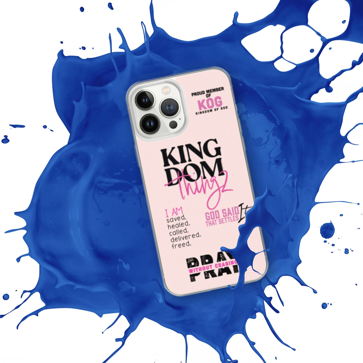 Kingdom Thingz iPhone Case - Pink
