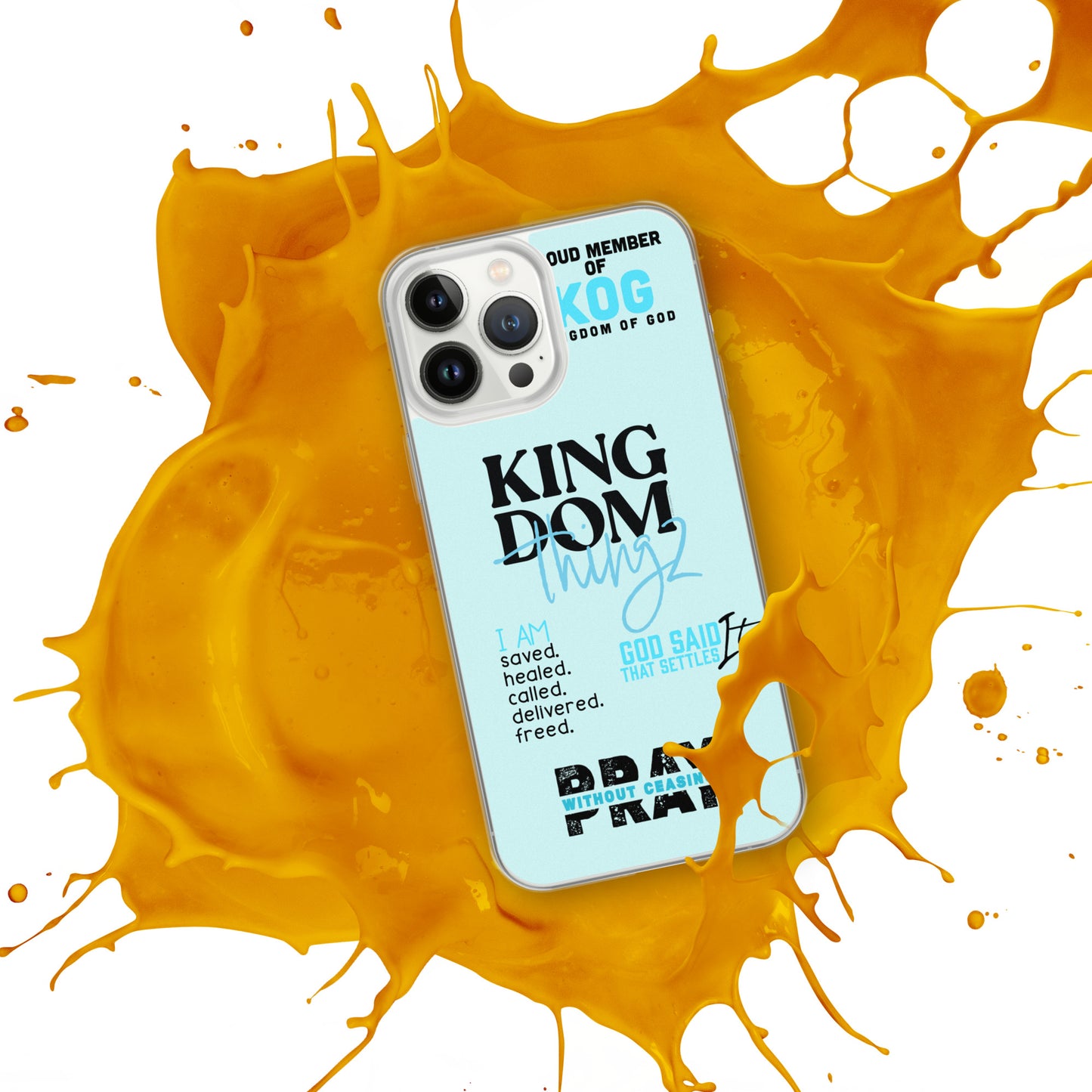 Kingdom Thingz iPhone Case - Blue