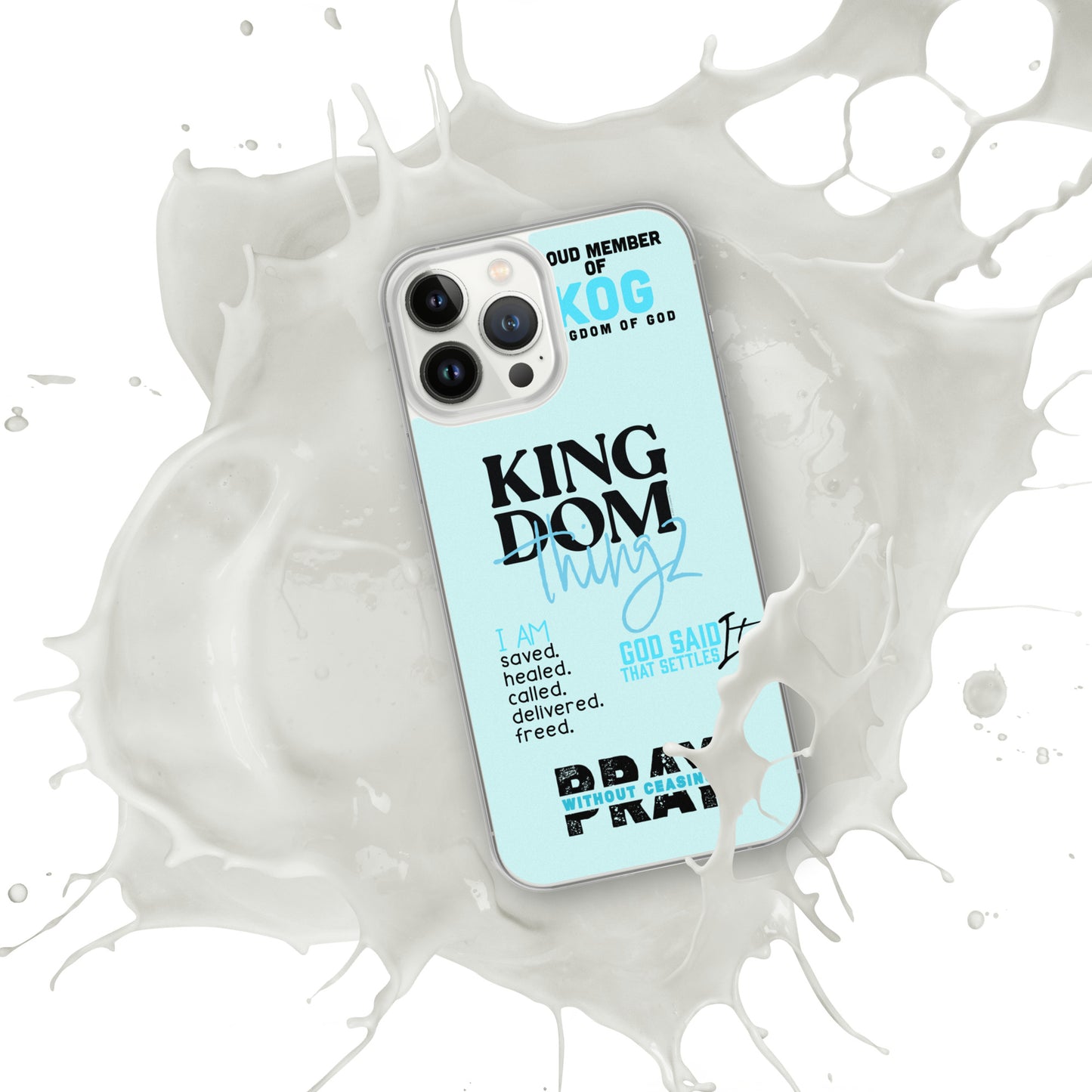 Kingdom Thingz iPhone Case - Blue