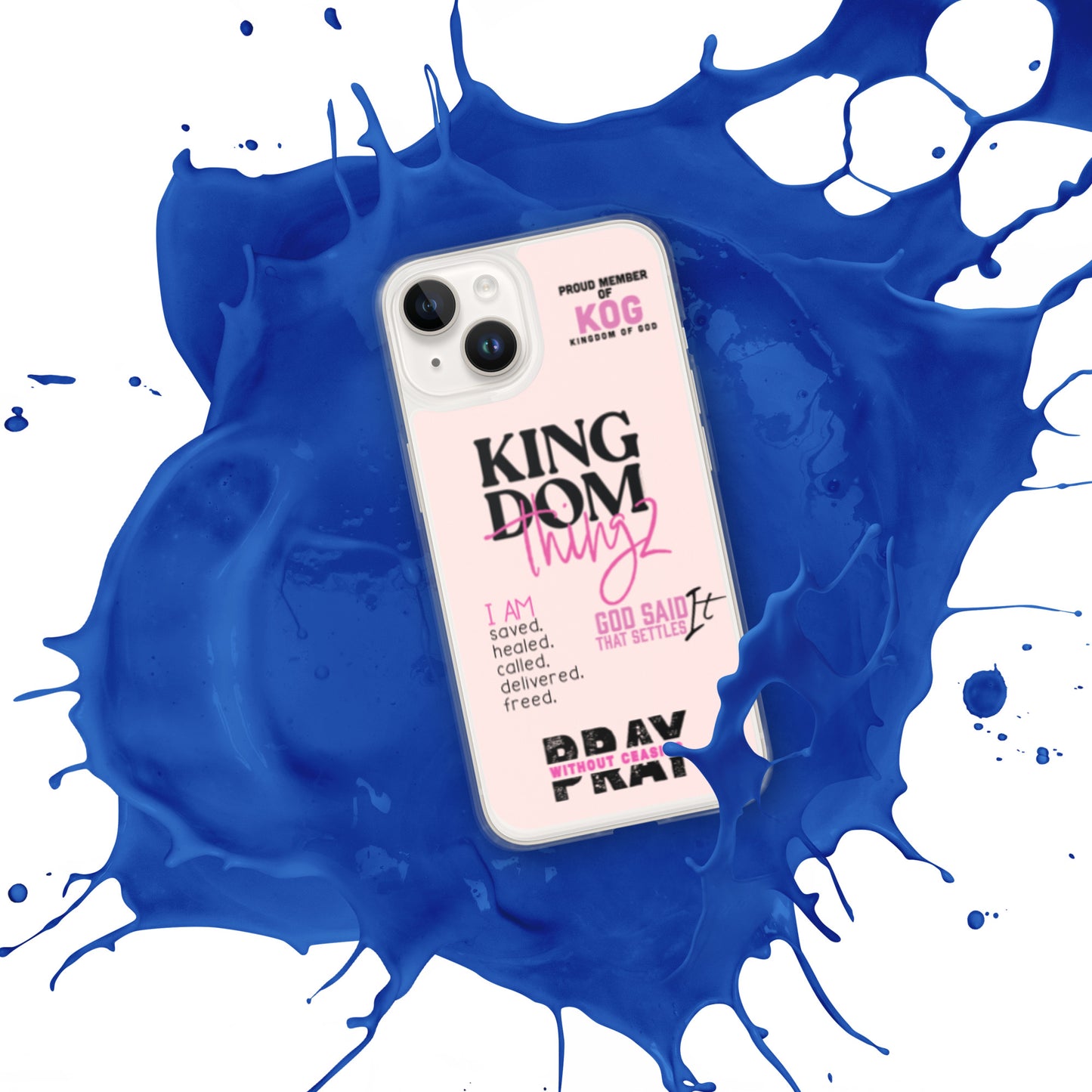 Kingdom Thingz iPhone Case - Pink