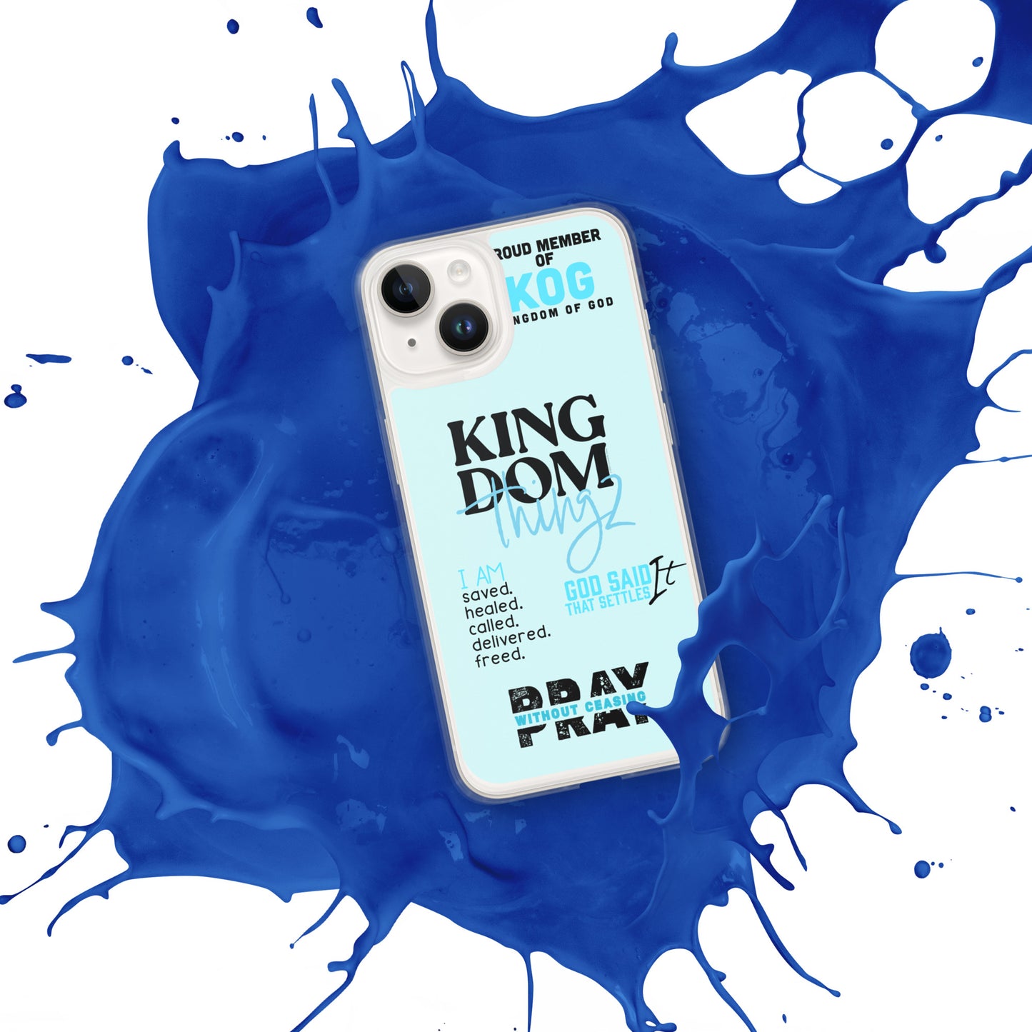 Kingdom Thingz iPhone Case - Blue