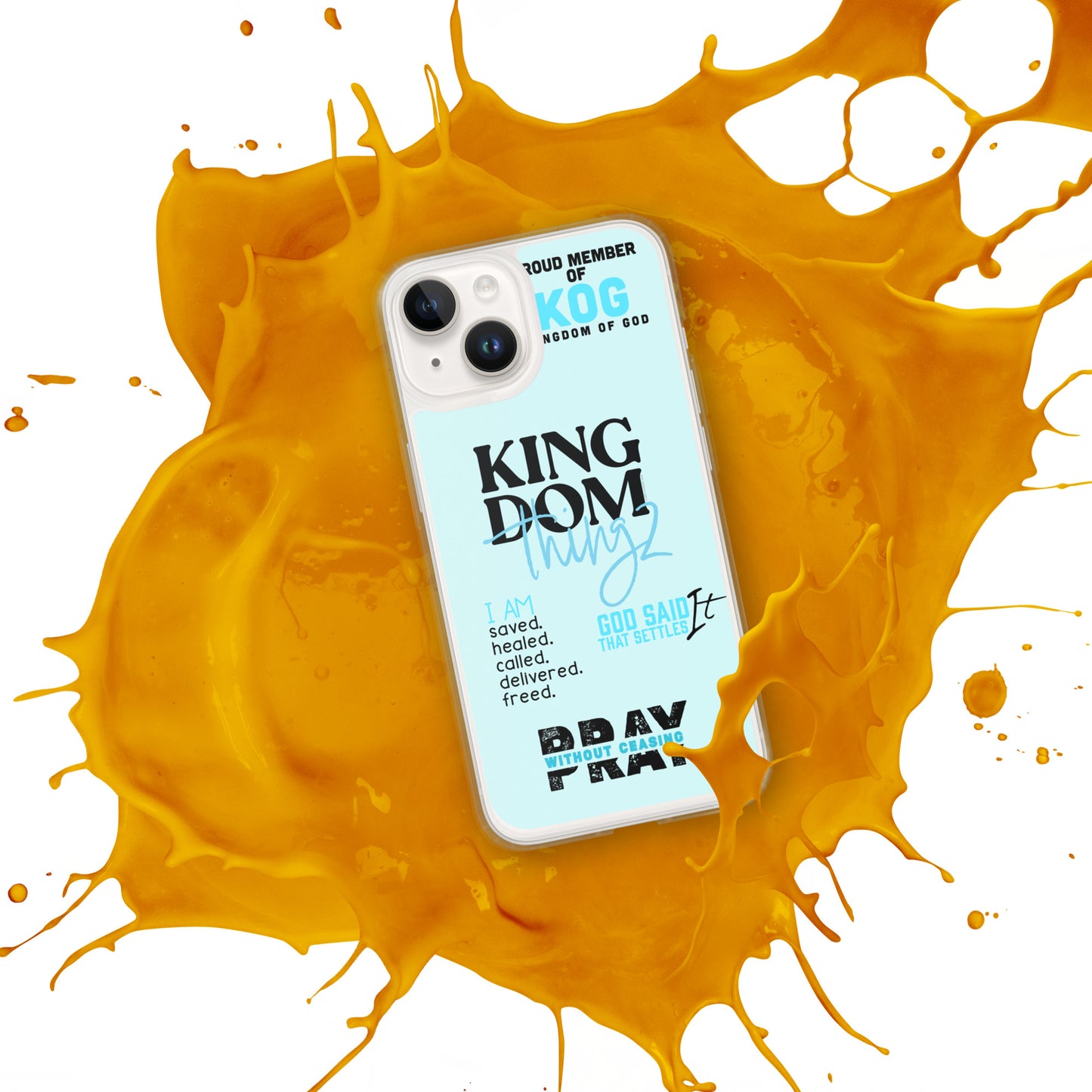 Kingdom Thingz iPhone Case - Blue