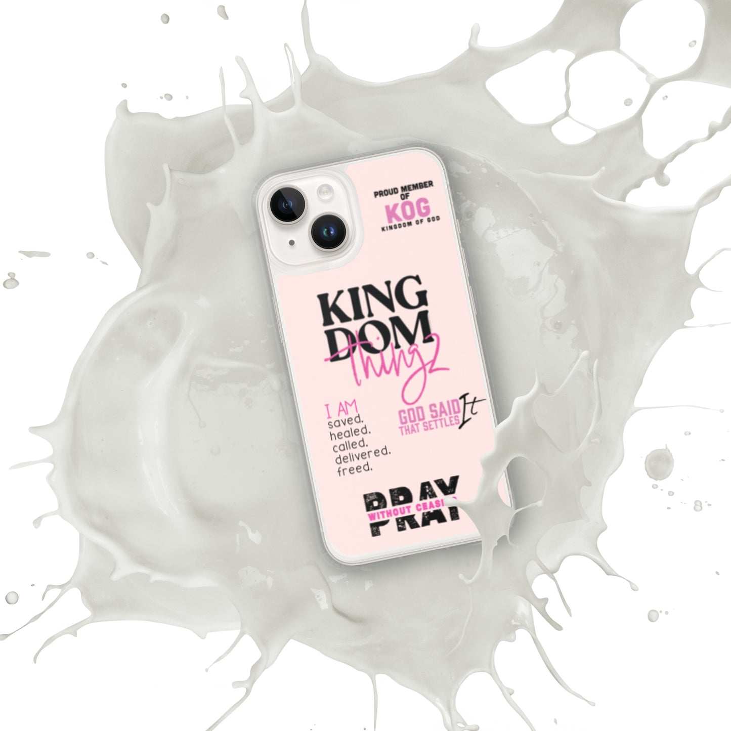 Kingdom Thingz iPhone Case - Pink