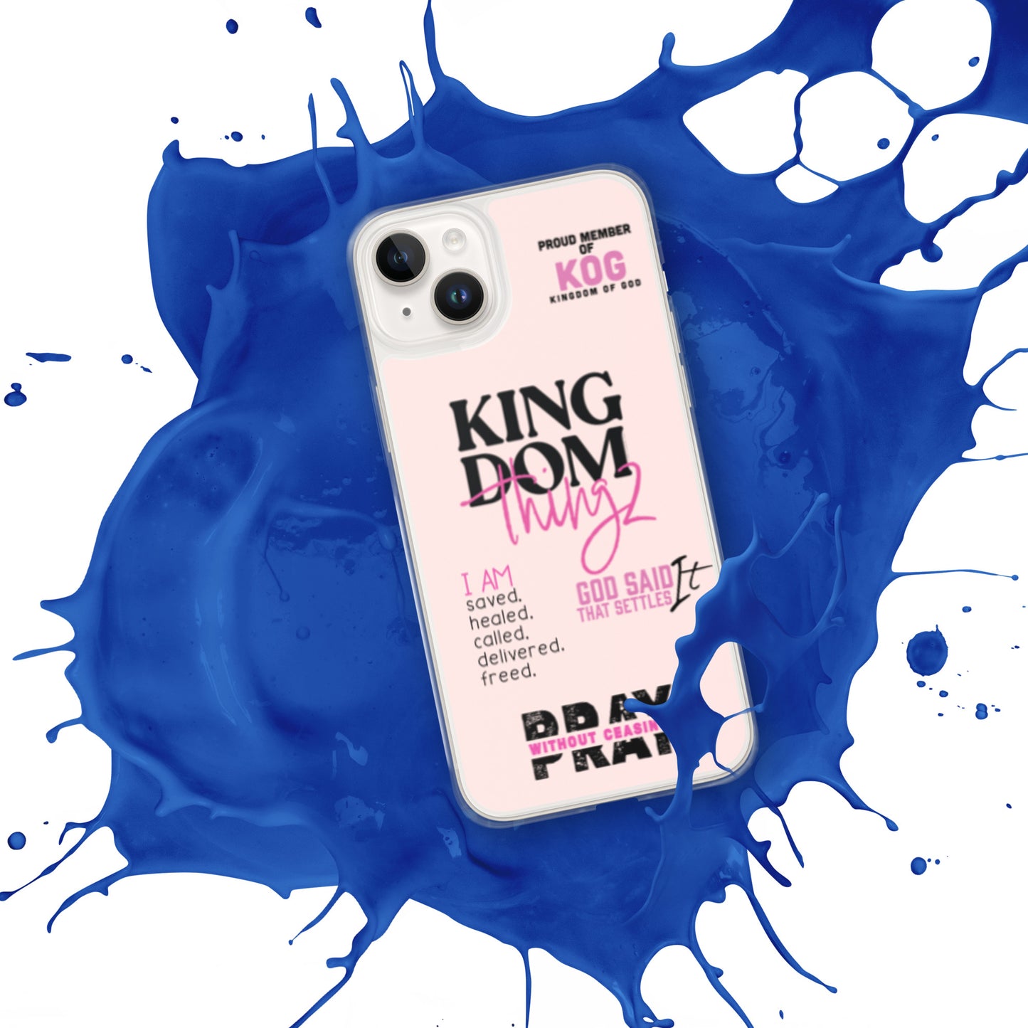 Kingdom Thingz iPhone Case - Pink