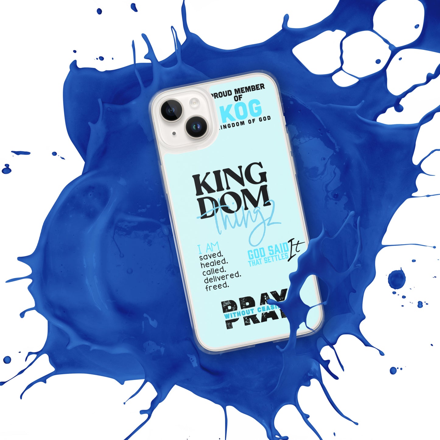 Kingdom Thingz iPhone Case - Blue