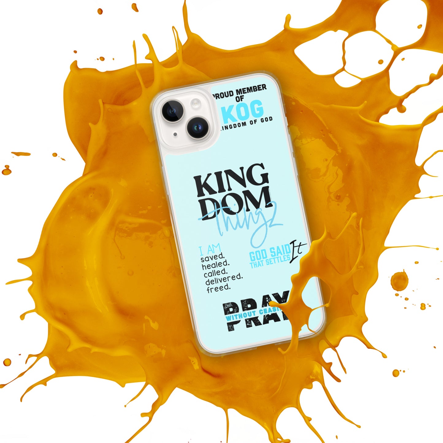 Kingdom Thingz iPhone Case - Blue